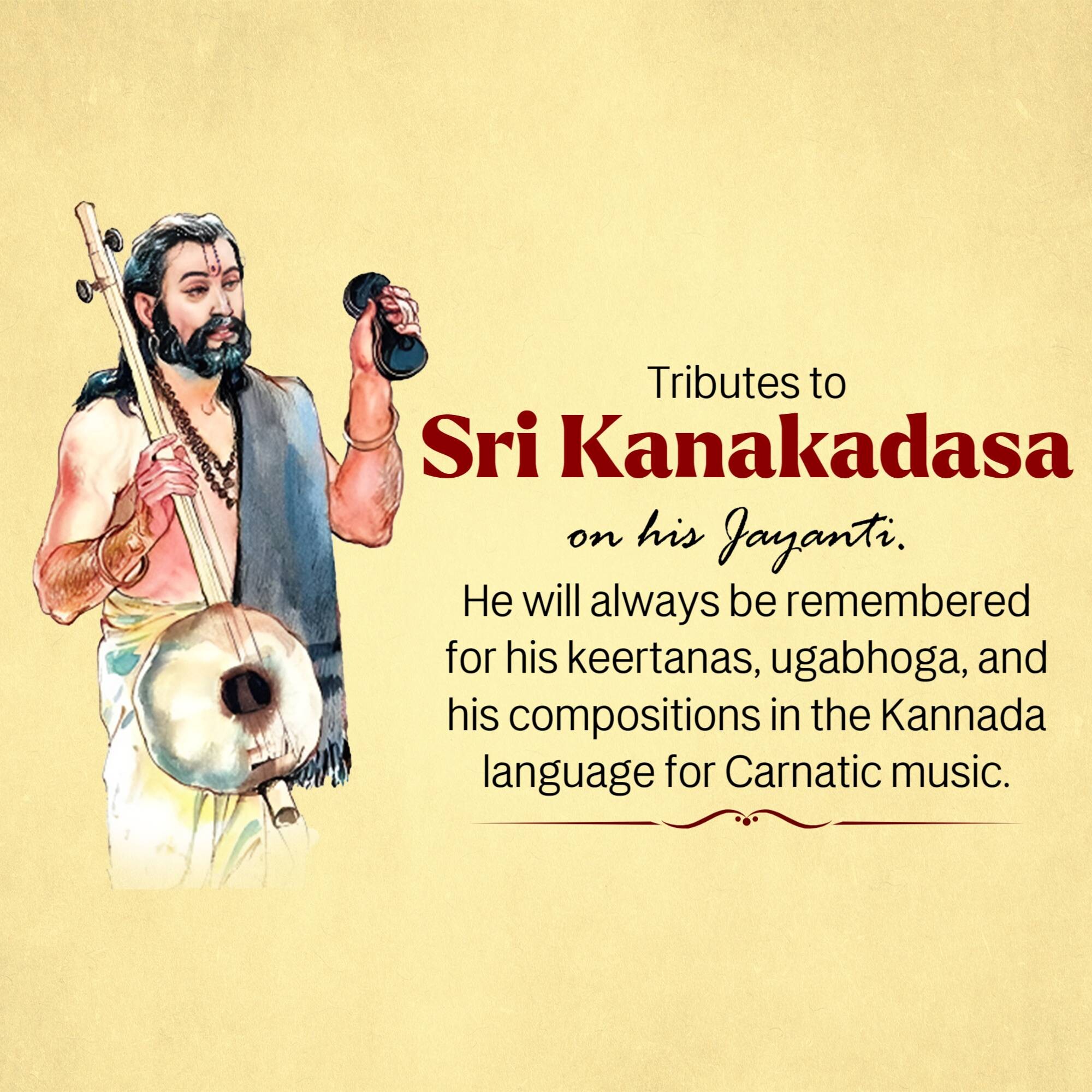 kanakadasa Jayanti