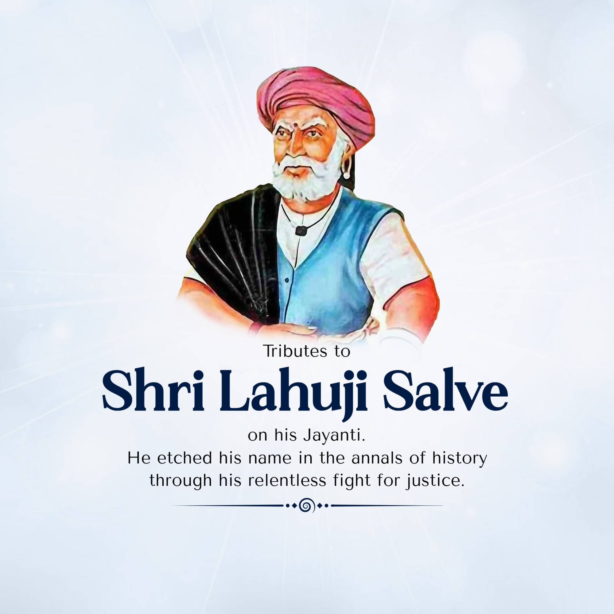 Lahuji Raghoji Salve Jayanti