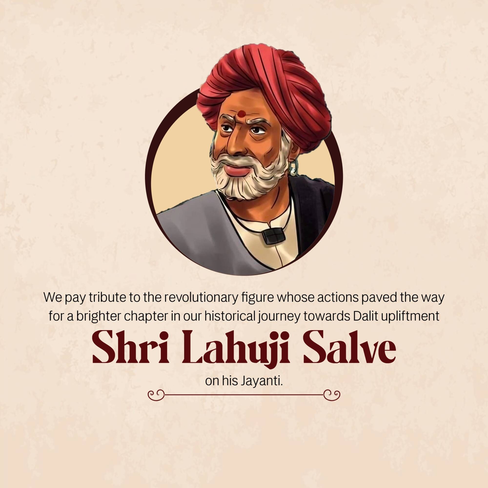Lahuji Raghoji Salve Jayanti