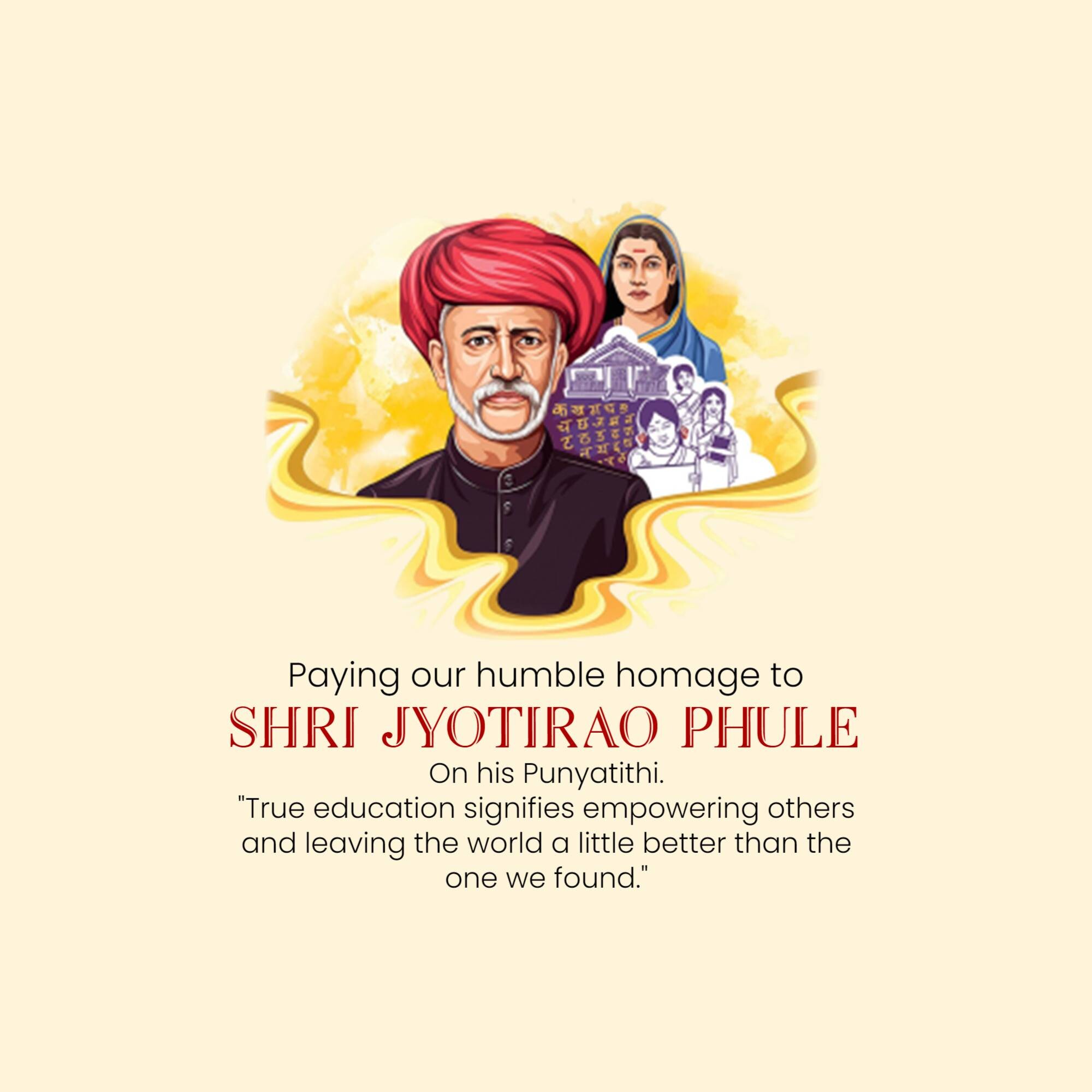 Jyotirao Phule Punyatithi