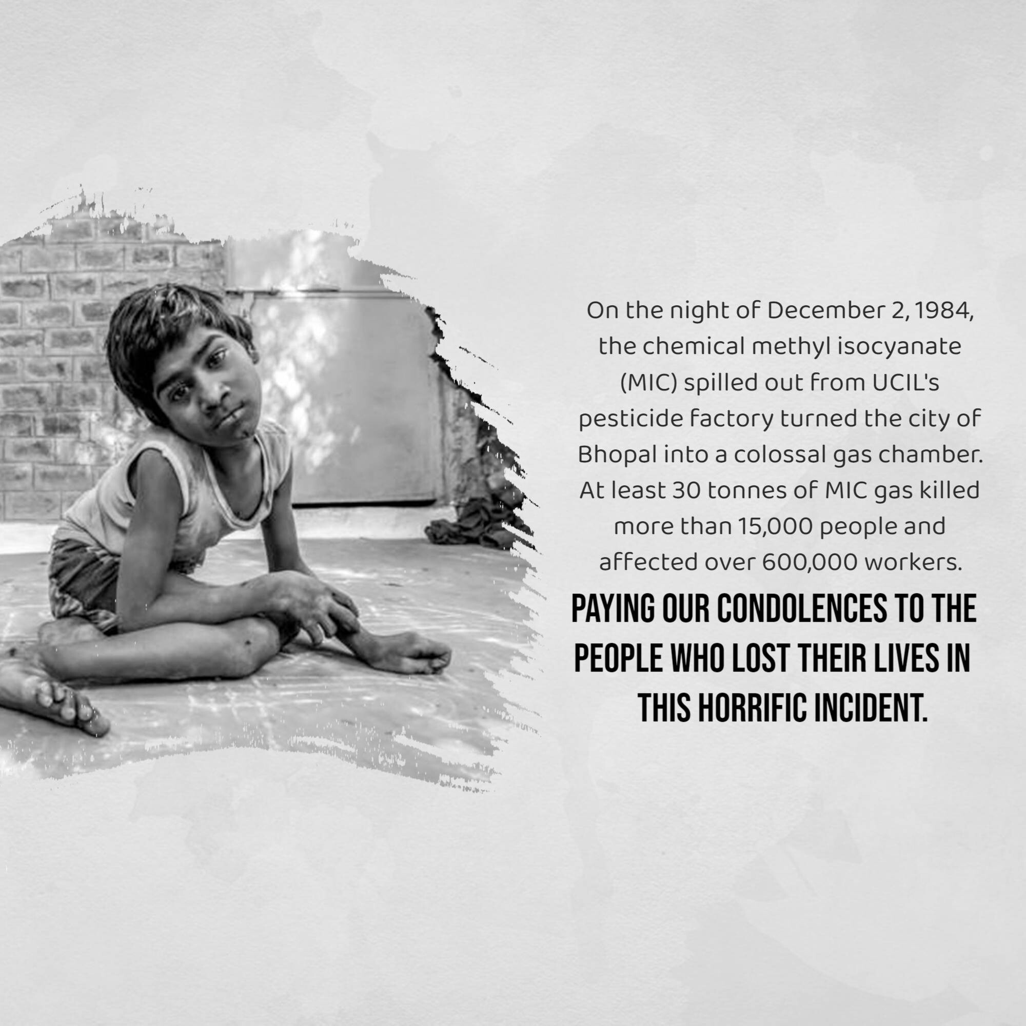 Bhopal Gas Tragedy Day