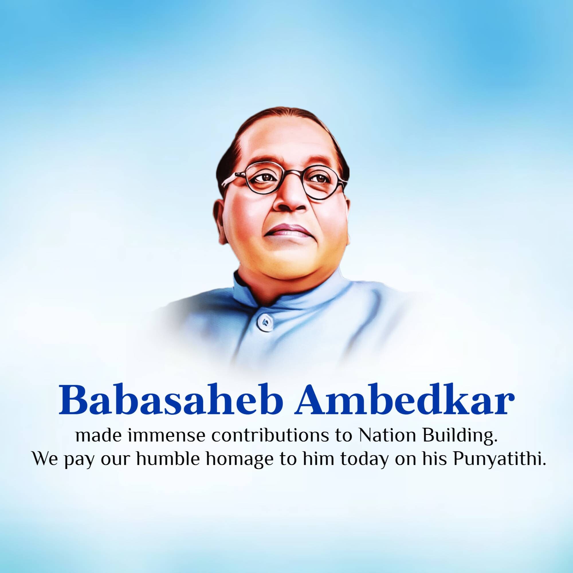B R Ambedkar Punyatithi