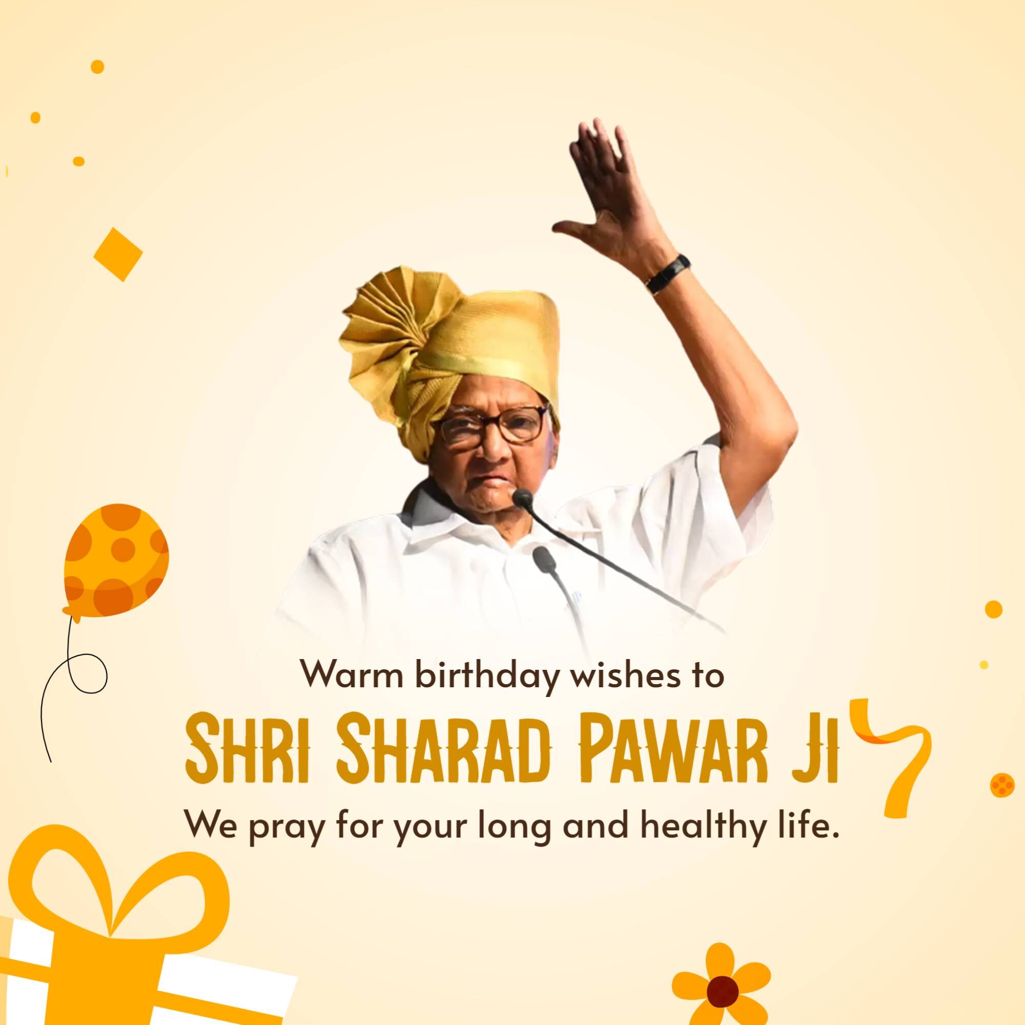 Sharad Pawar Birthday