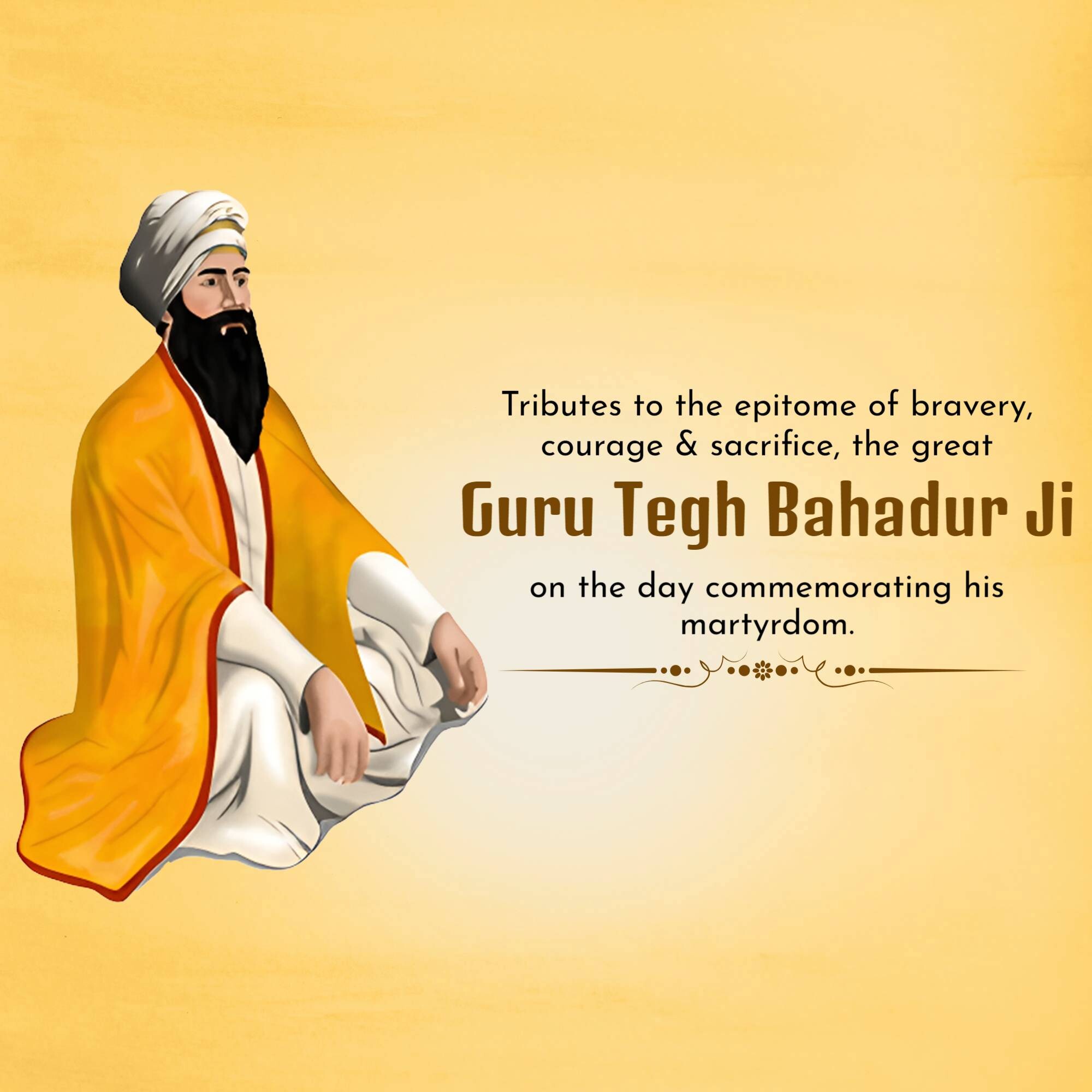 Guru Tegh Bahadur's Martyrdom Day