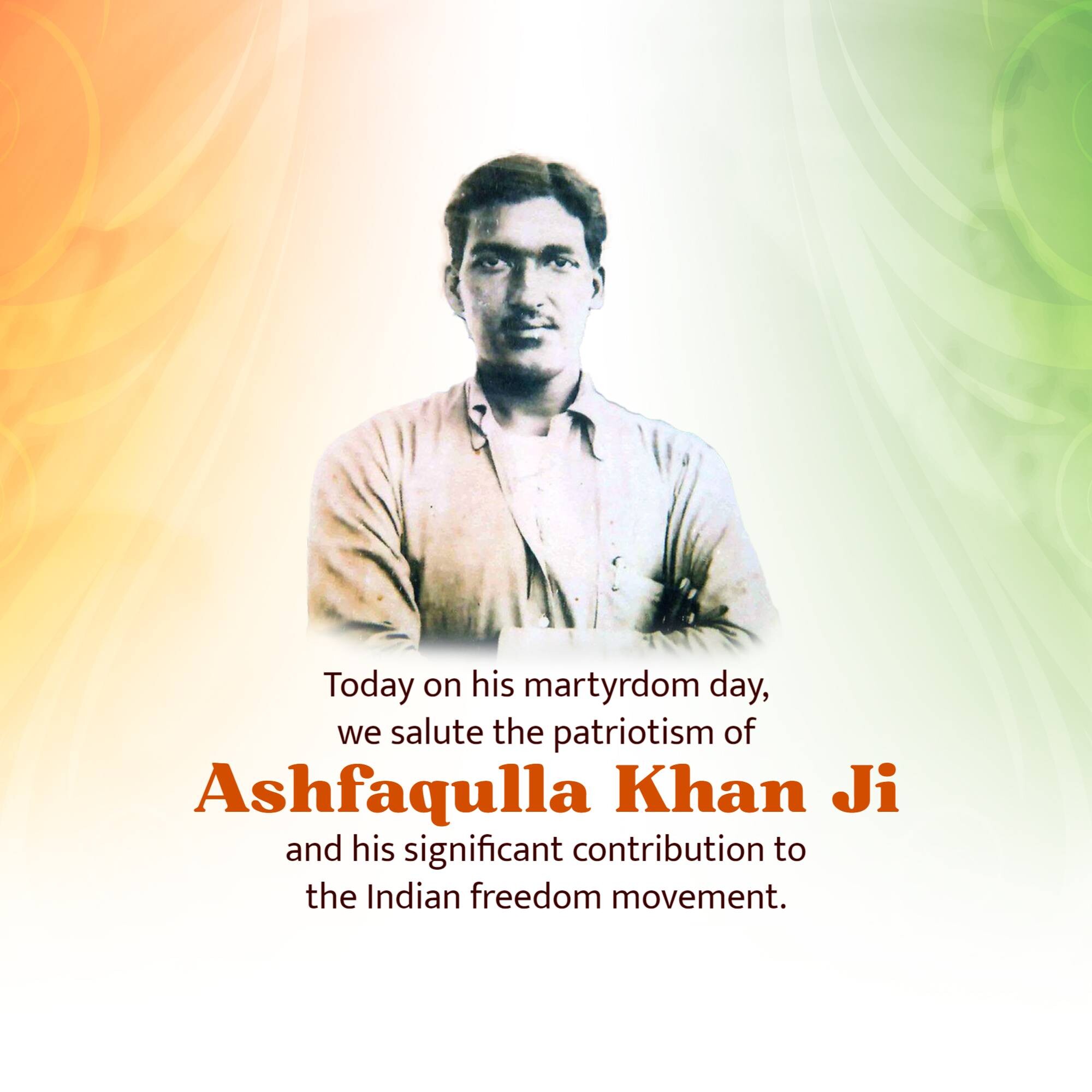 Ashfaqulla Khan Punyatithi