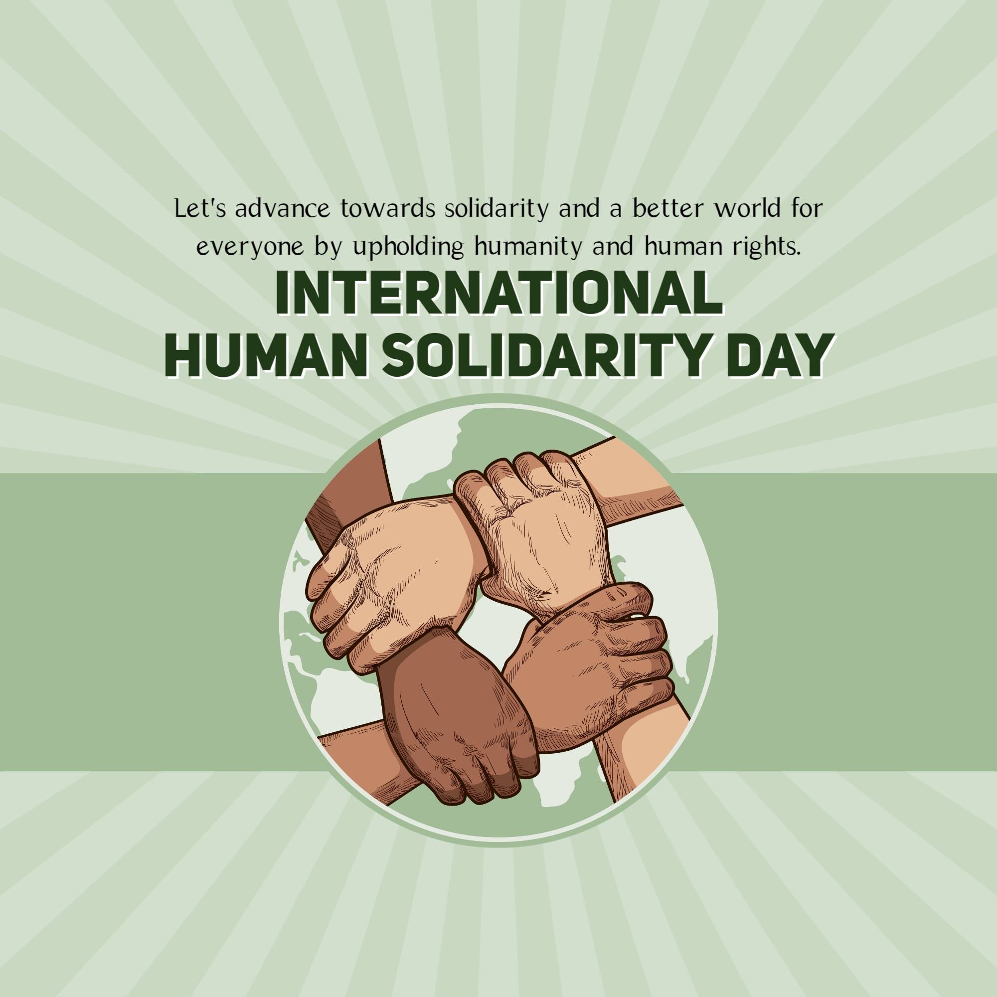 International Human Solidarity Day