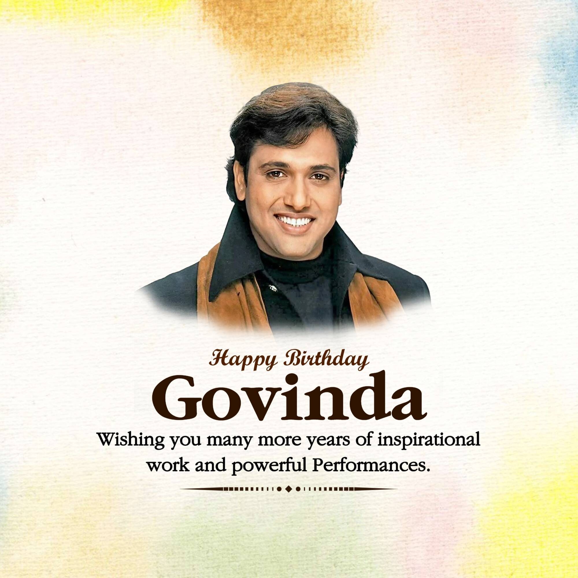 Govinda Birthday