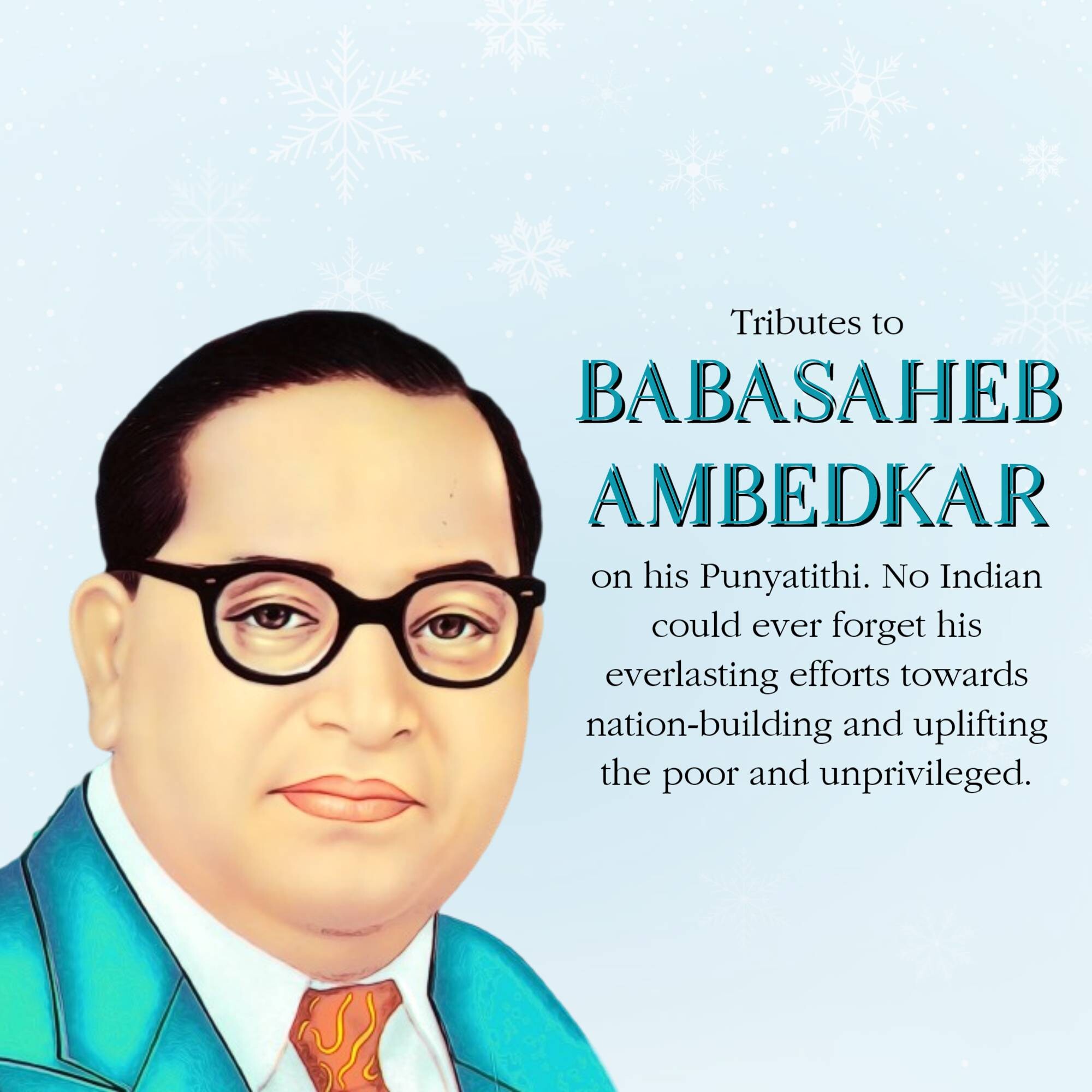 B R Ambedkar Punyatithi