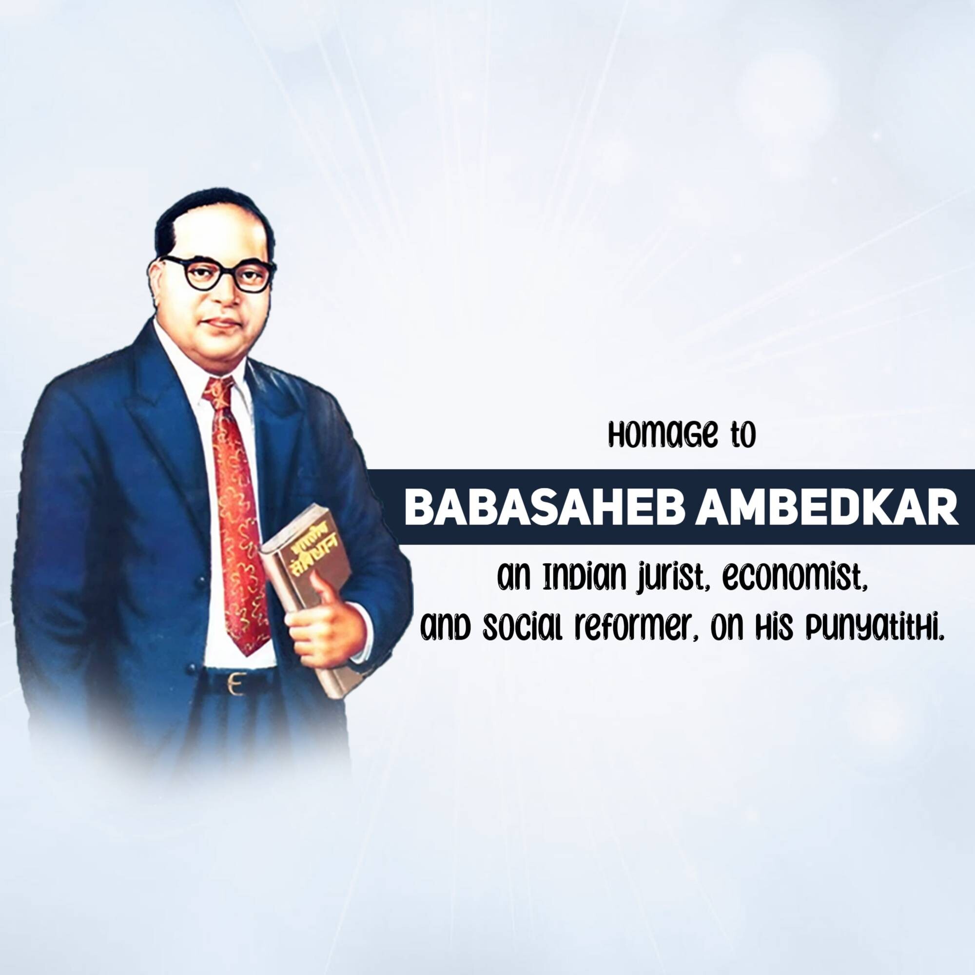 B R Ambedkar Punyatithi