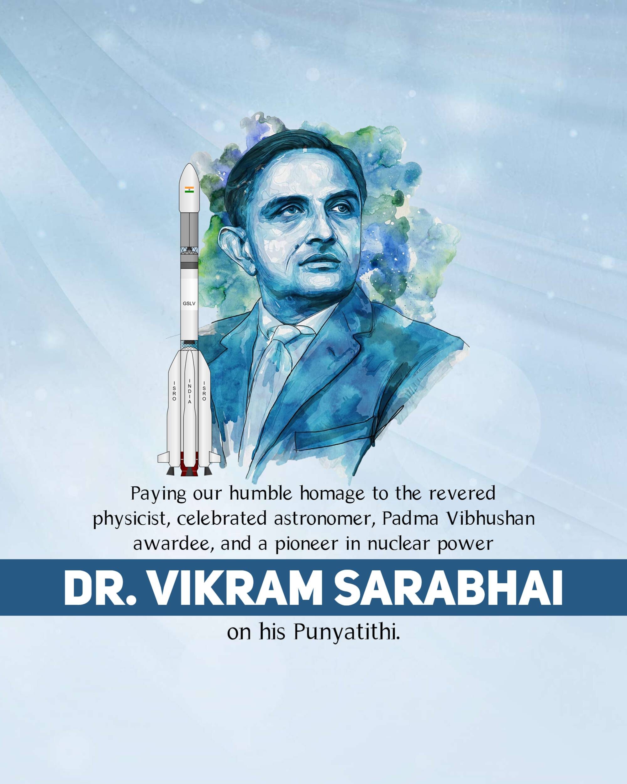 Dr Vikram Sarabhai Punyatithi
