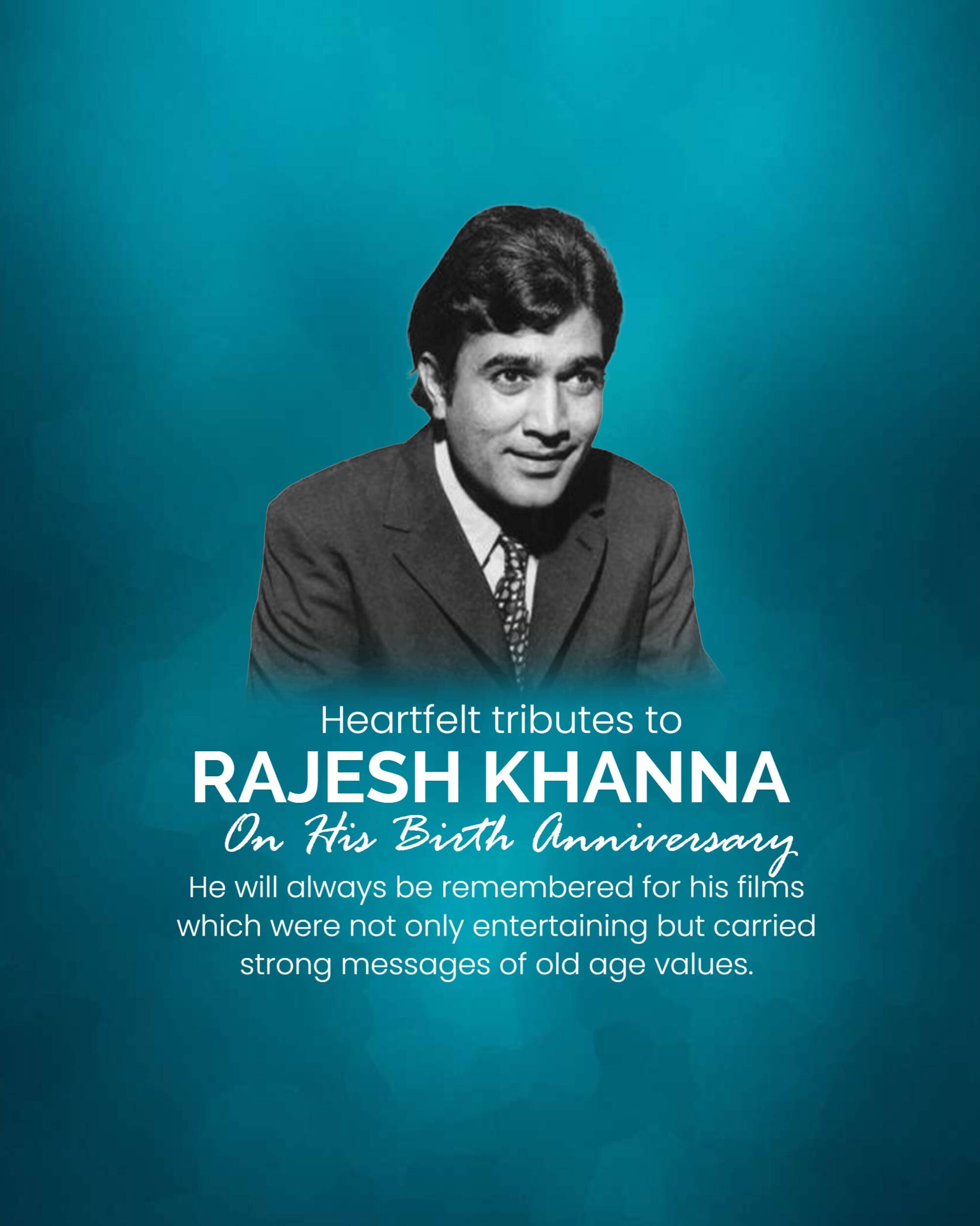 Rajesh Khanna Janm Jayanti
