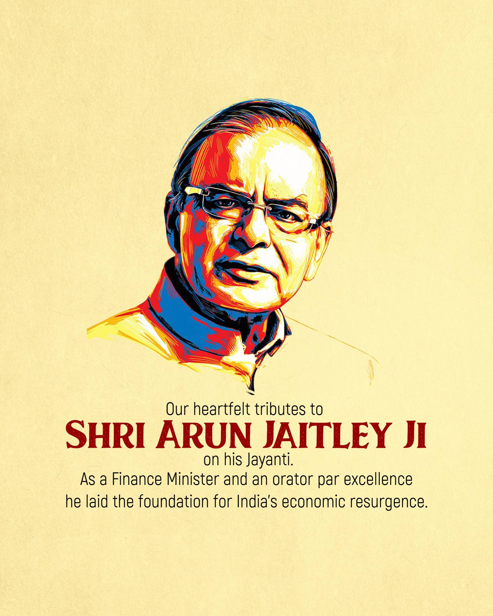 Arun Jaitley Jayanti