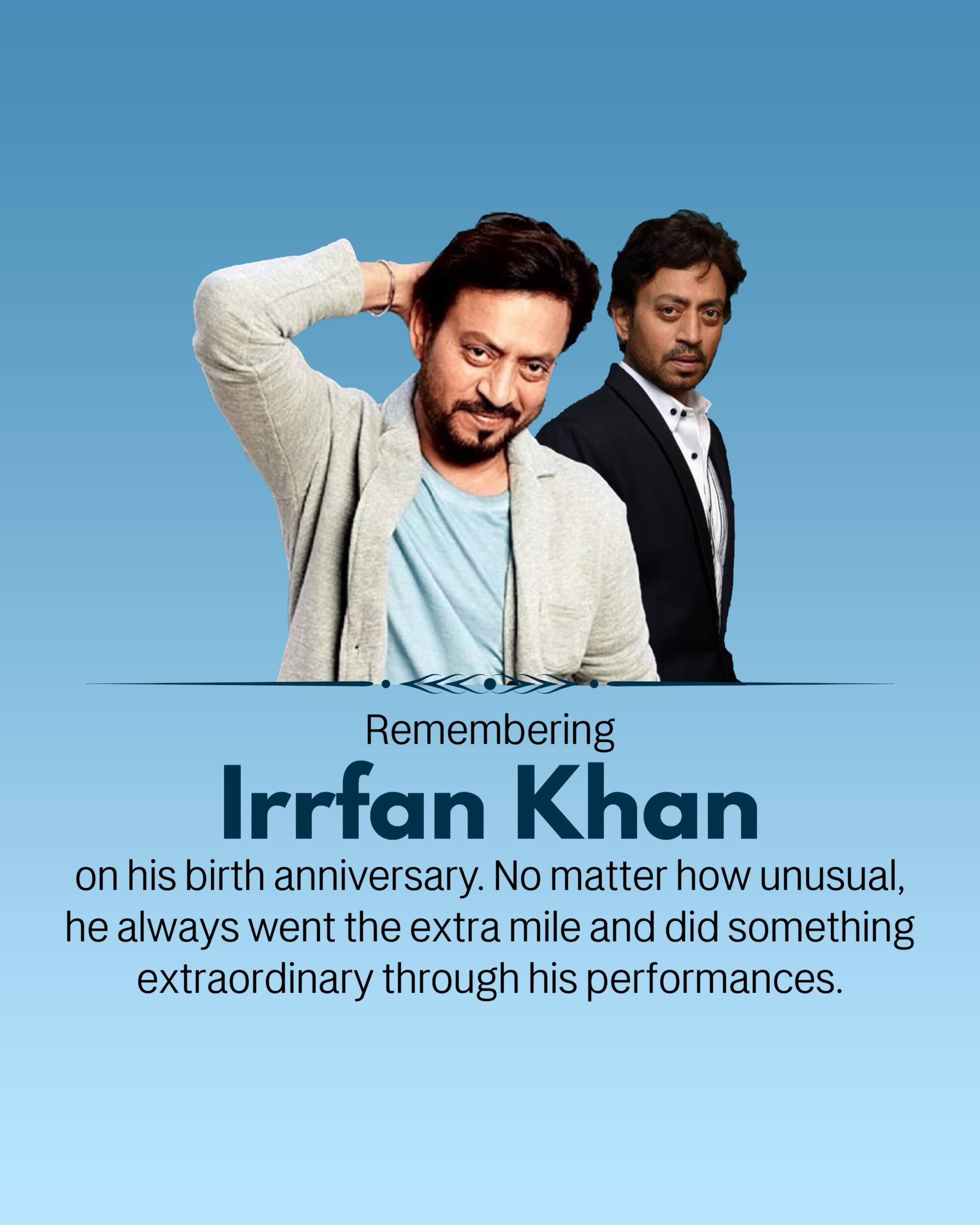 Irrfan Khan Jayanti