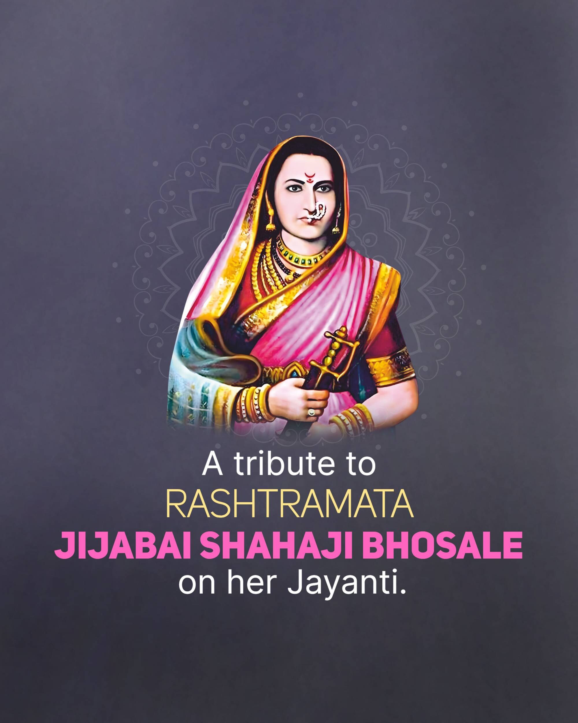 Jijabai Shahaji Bhosale Jayanti