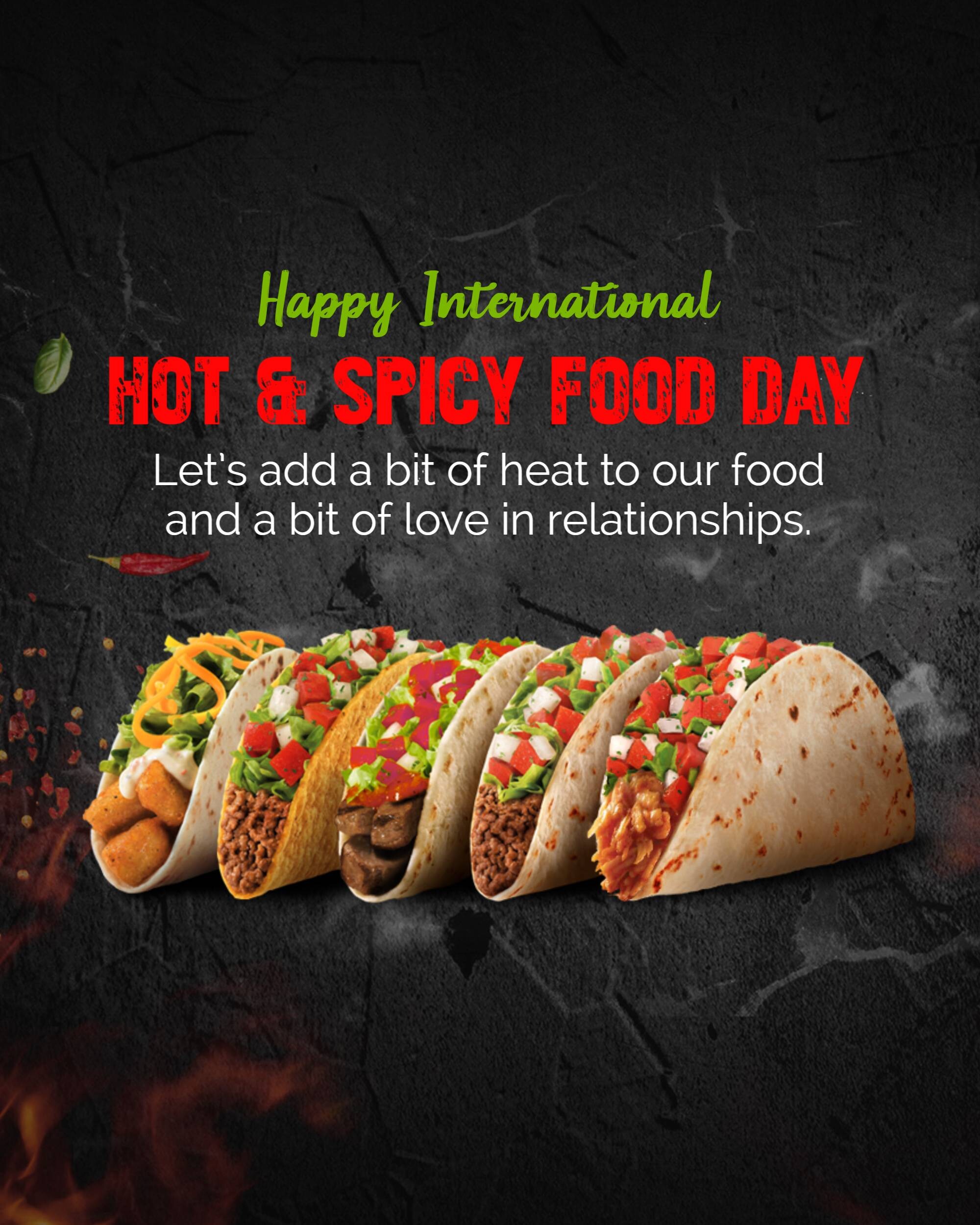 International Hot & Spicy Food Day
