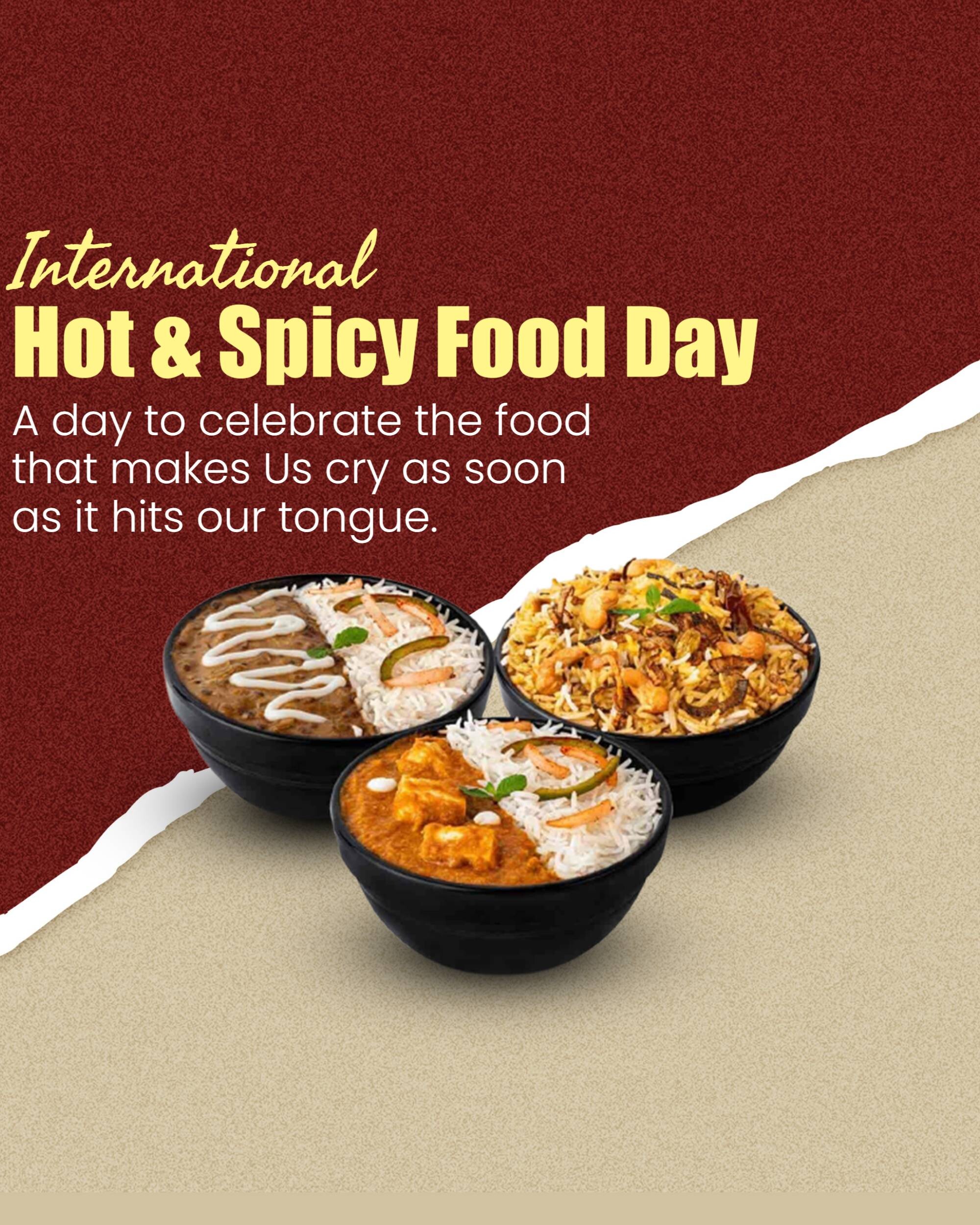 International Hot & Spicy Food Day