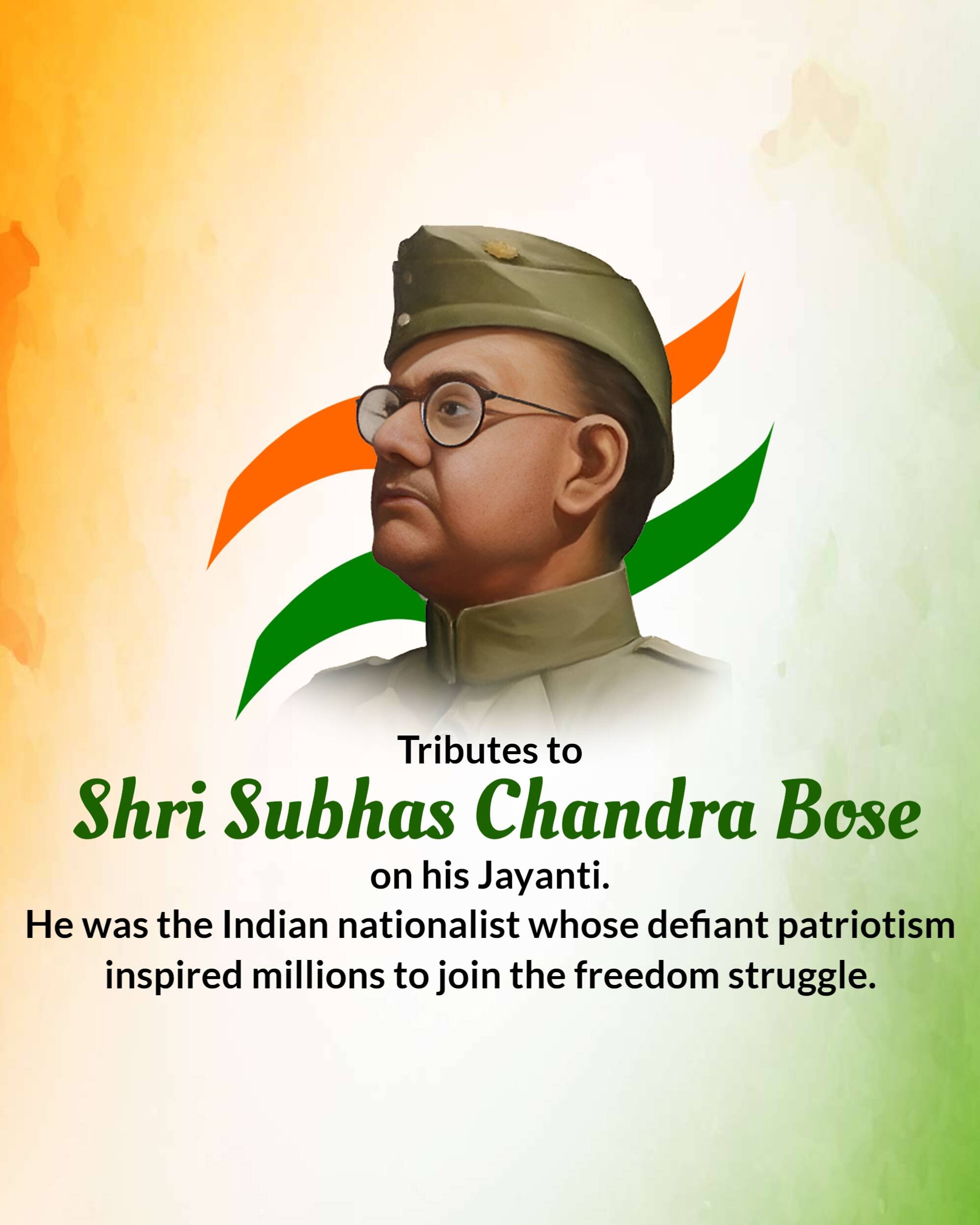 Subhash Chandra Bose Jayanti