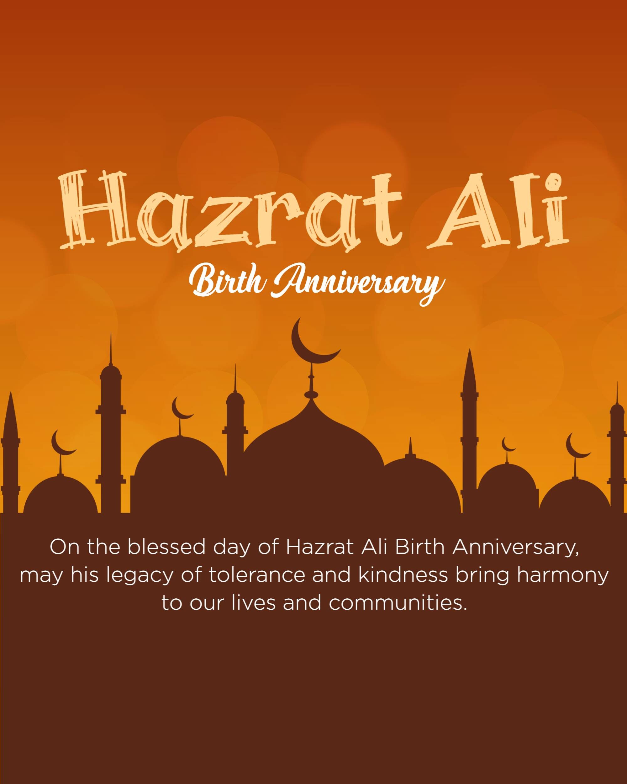 Hazrat Ali Birth Anniversary