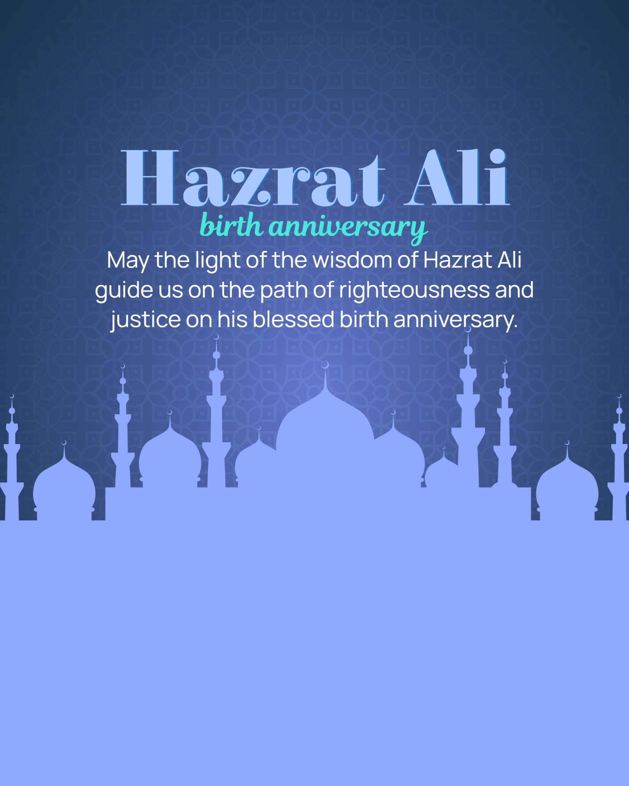 Hazrat Ali Birth Anniversary