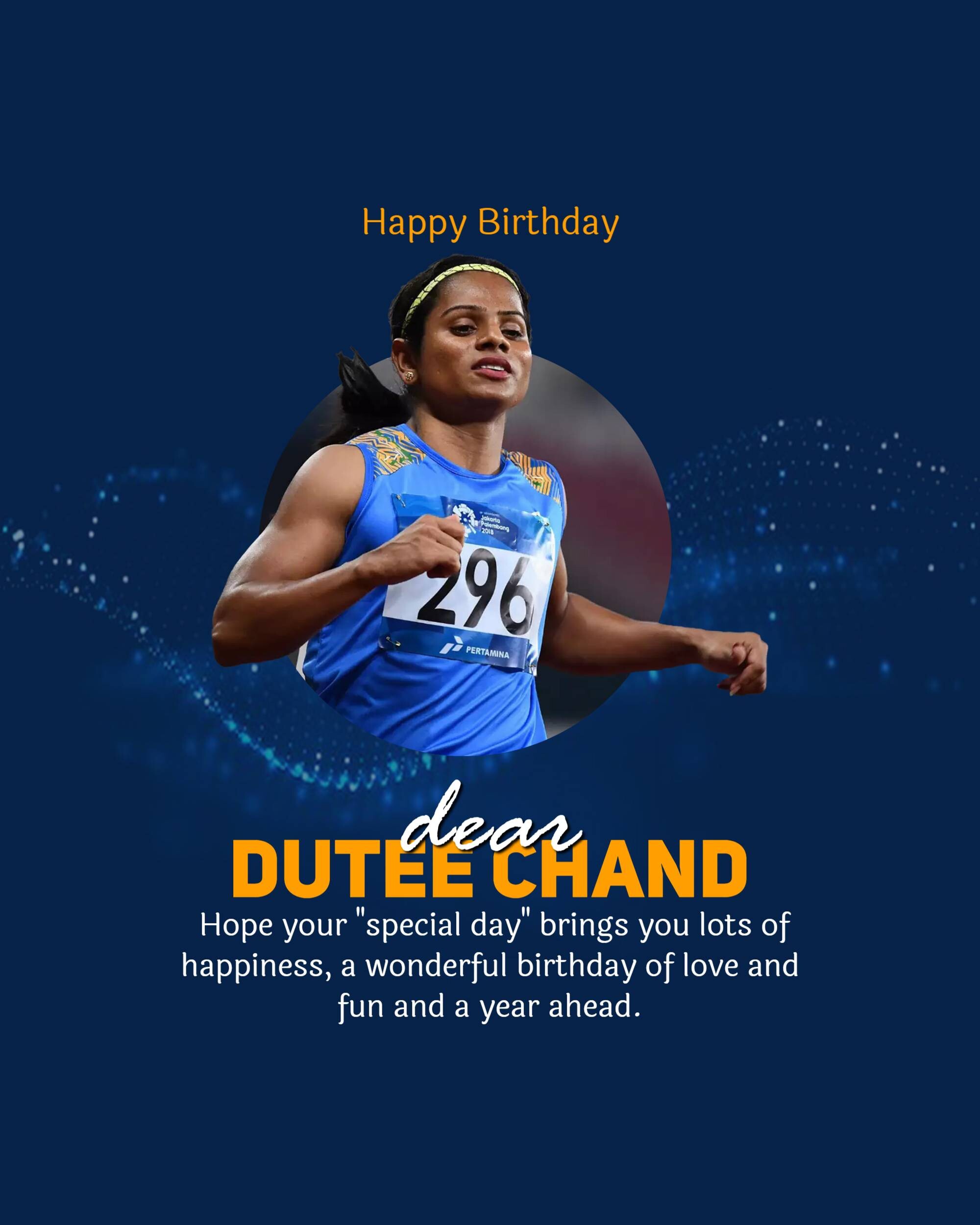 Dutee Chand - Birthday