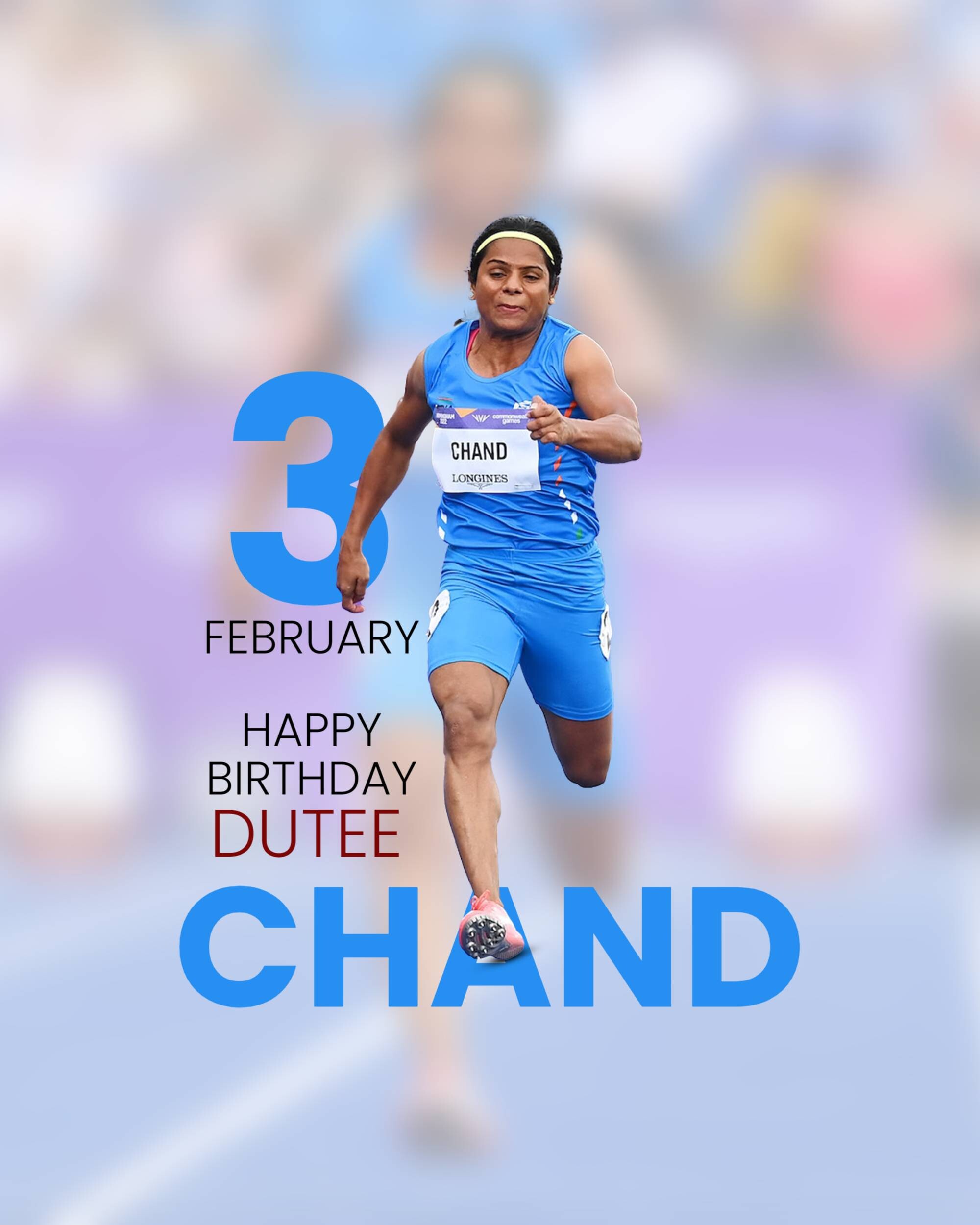 Dutee Chand - Birthday