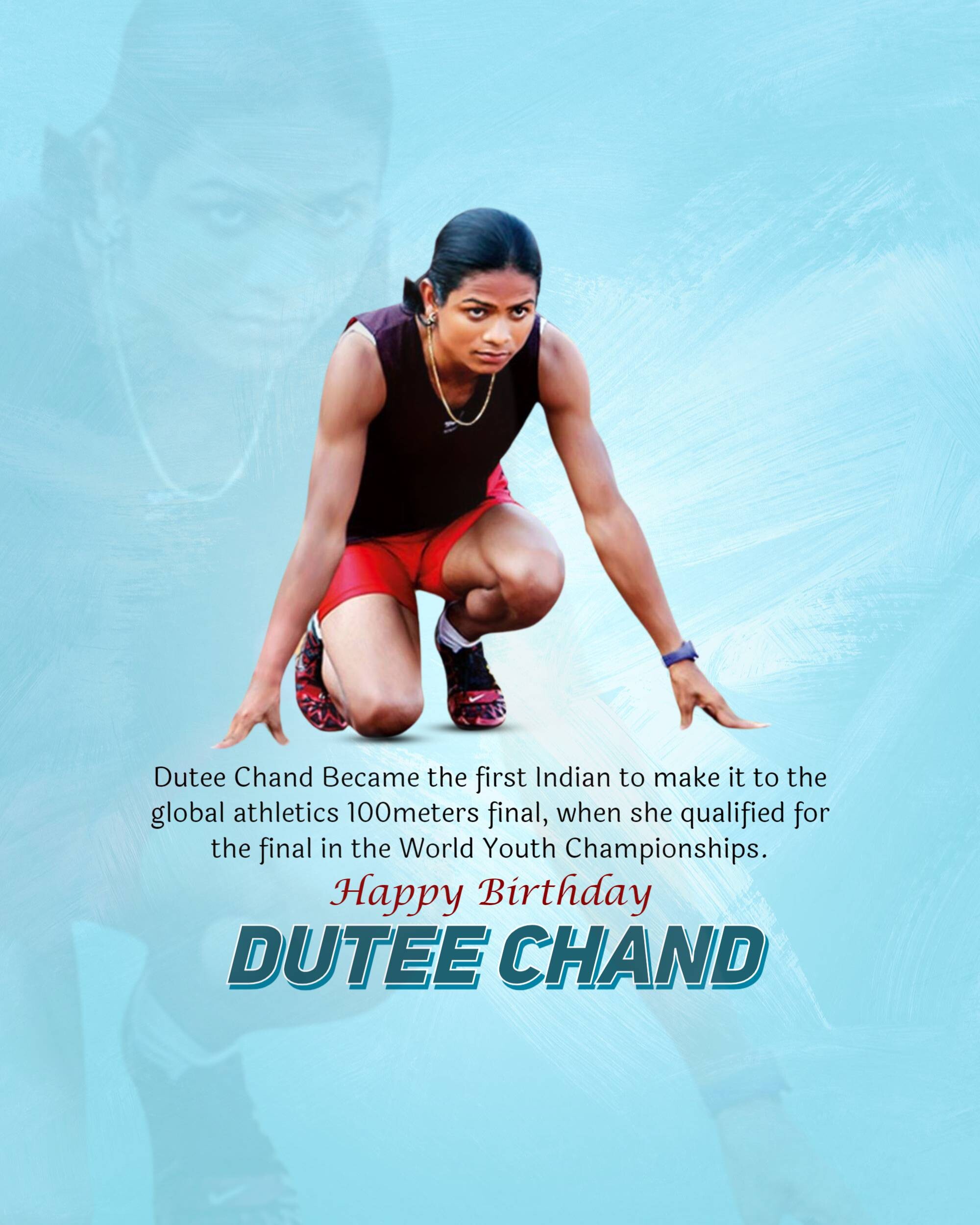 Dutee Chand - Birthday