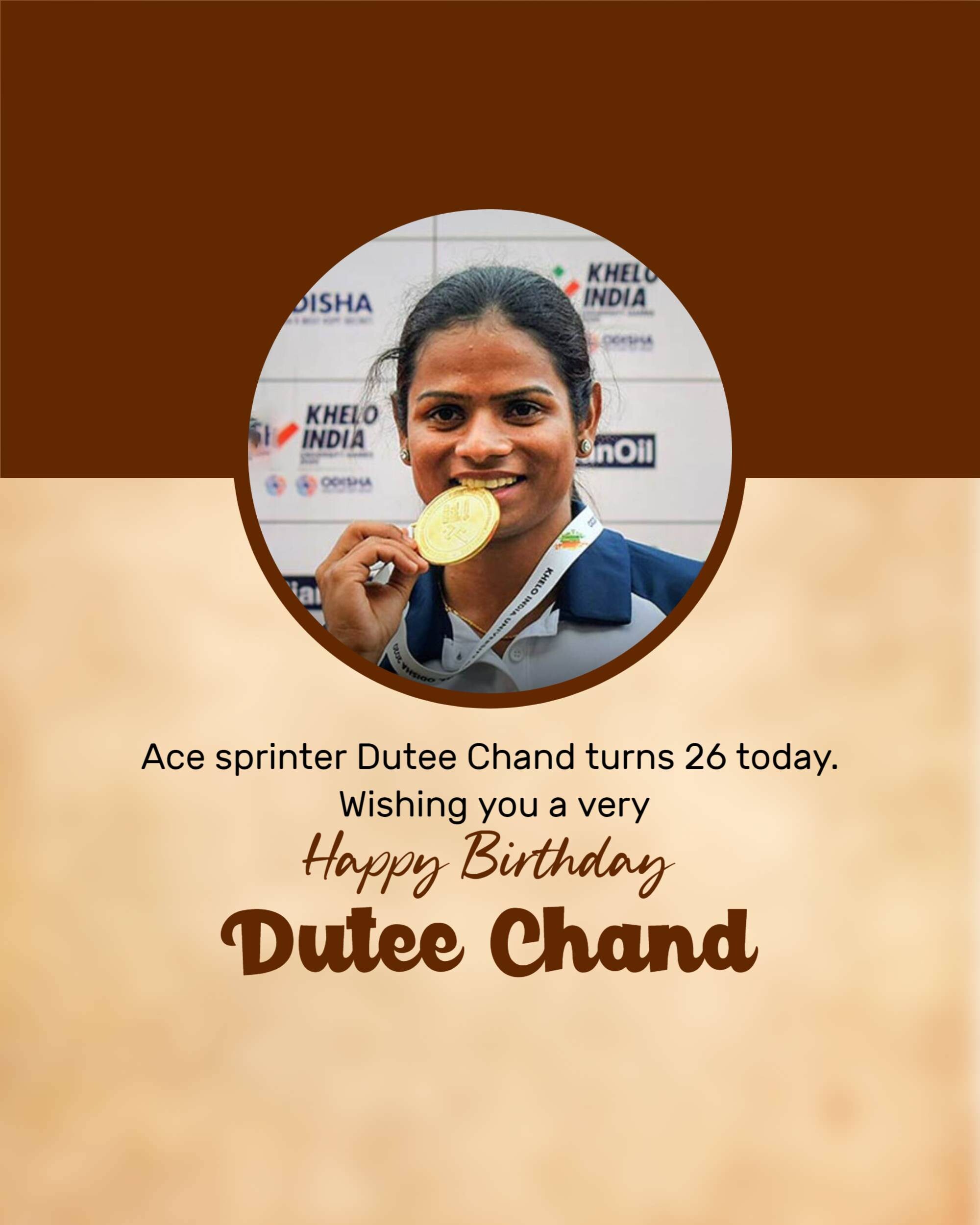 Dutee Chand - Birthday