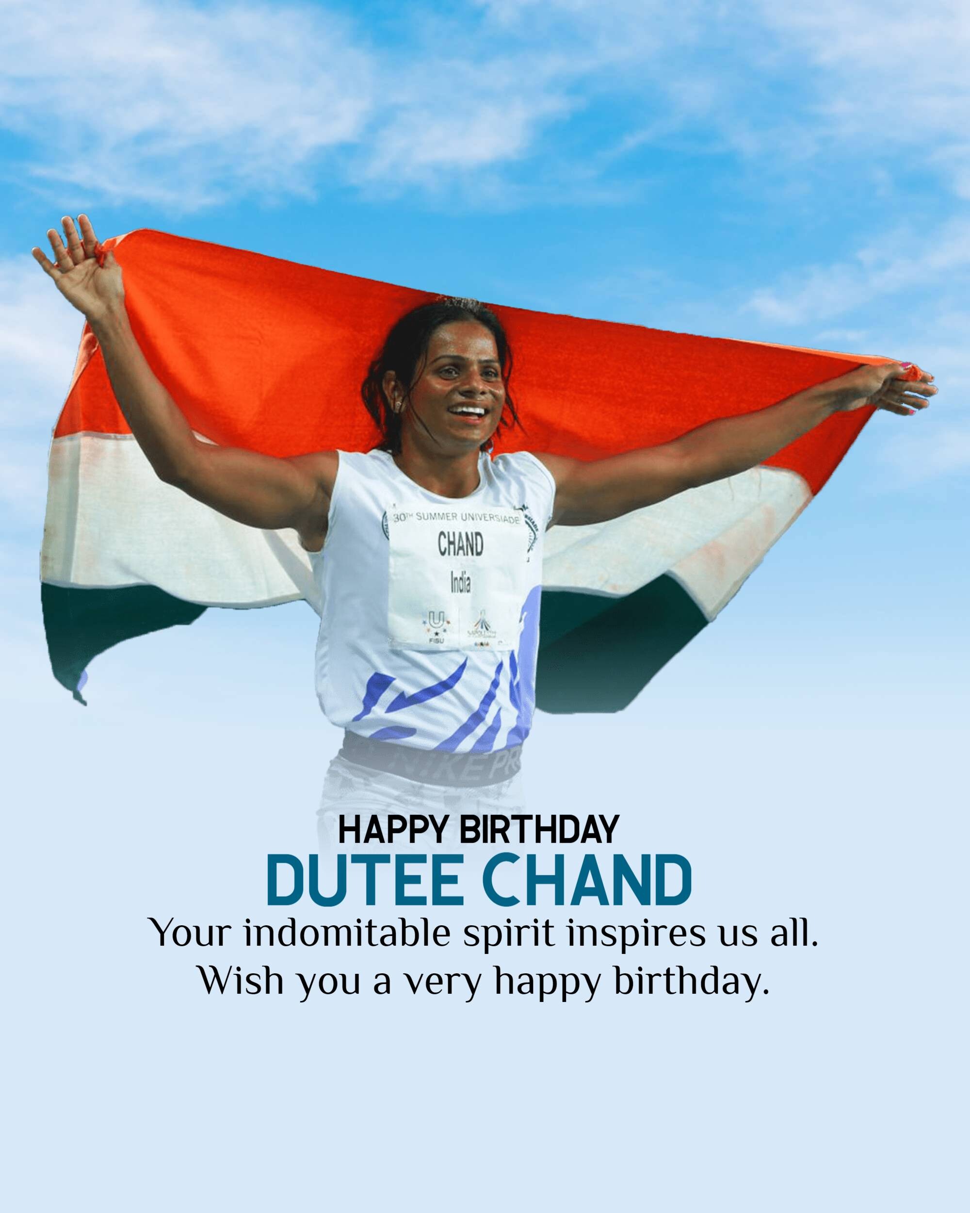 Dutee Chand - Birthday