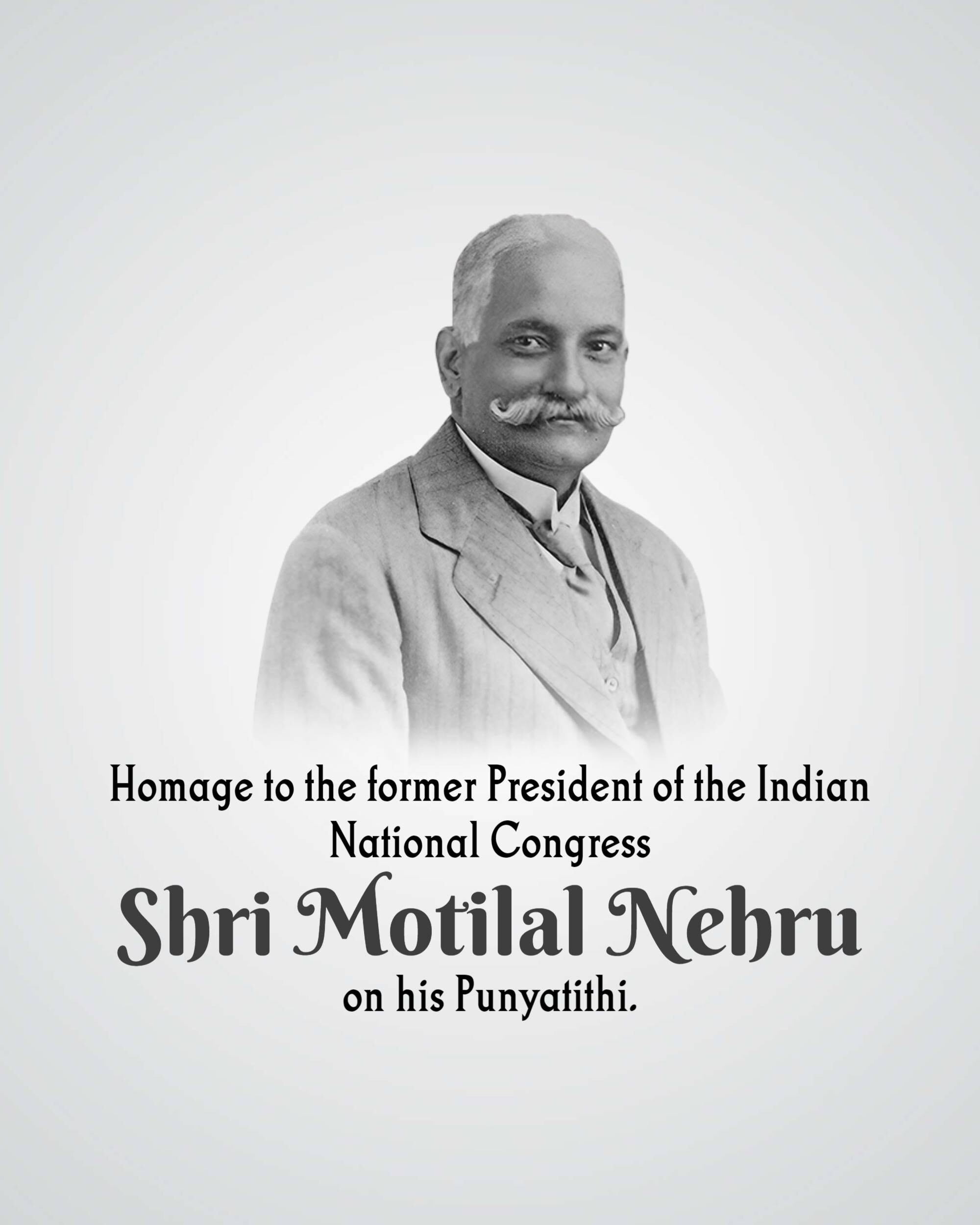 Motilal Nehru Punyatithi