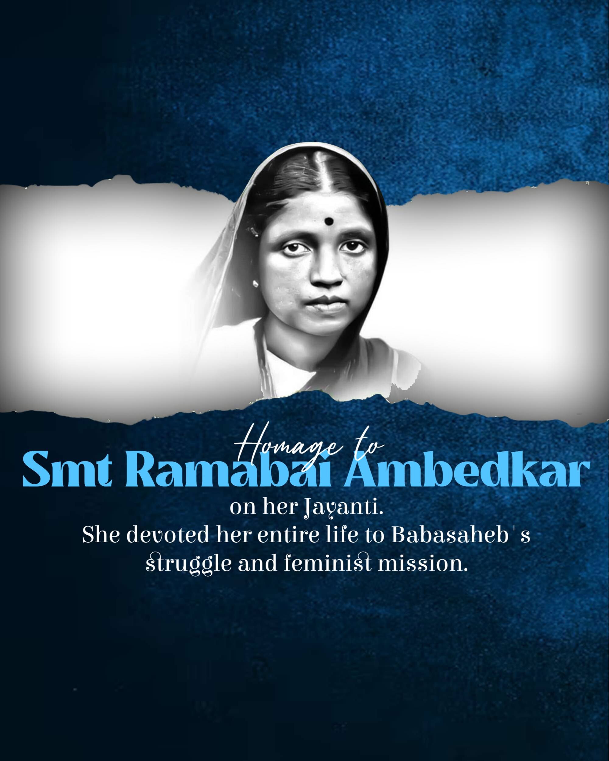 Ramabai Ambedkar Janam Jayanti