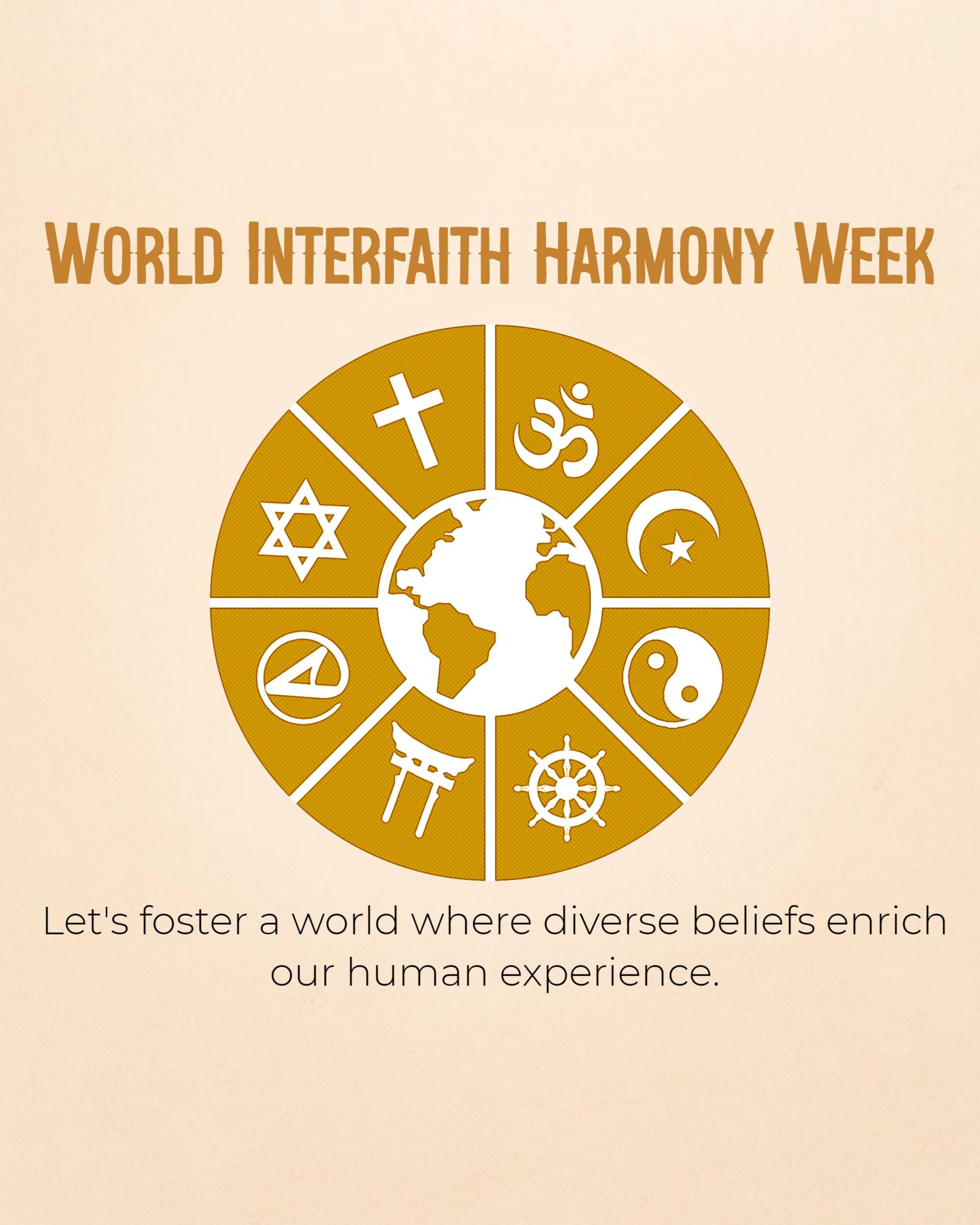 World Interfaith Harmony Week