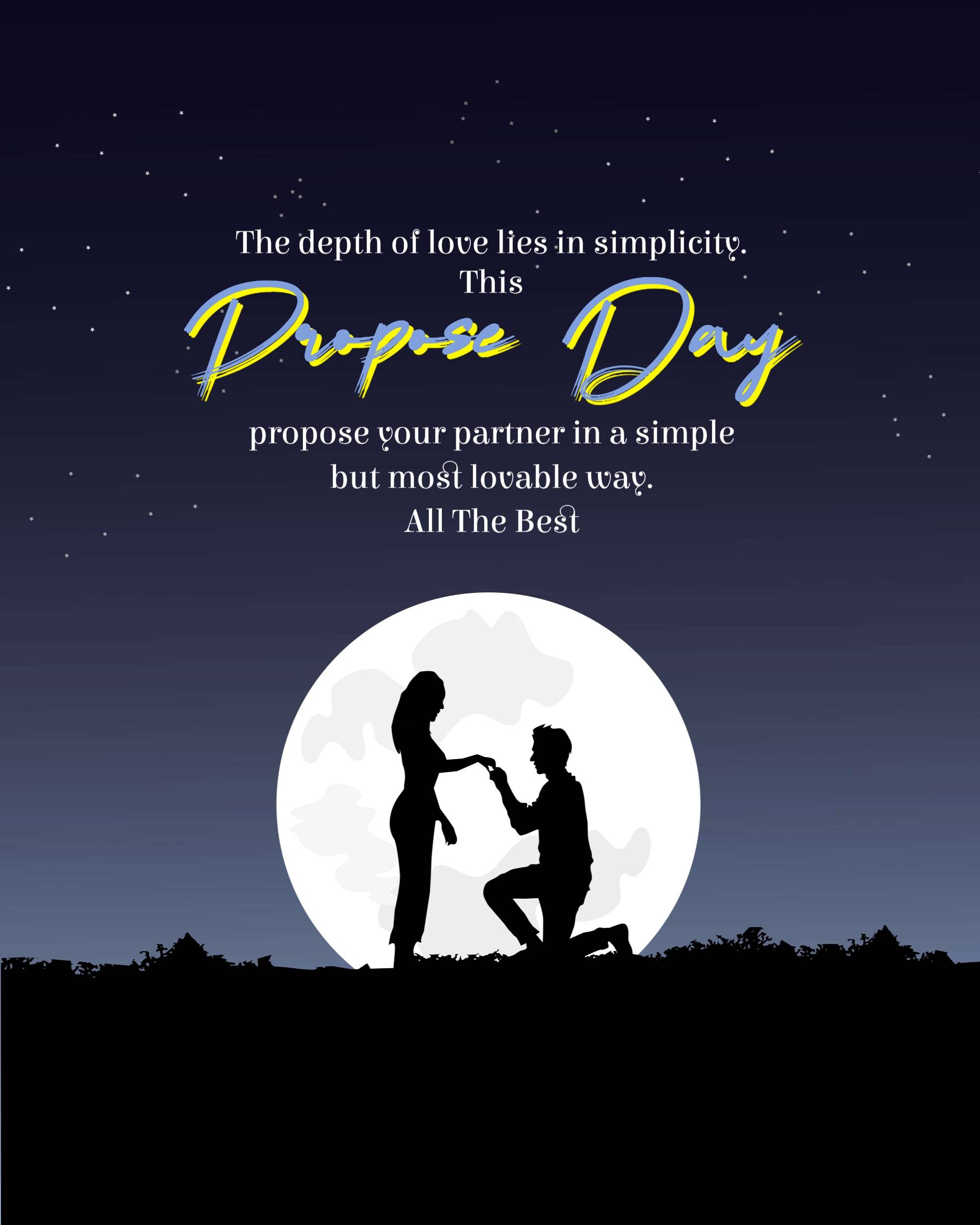 Happy Propose Day