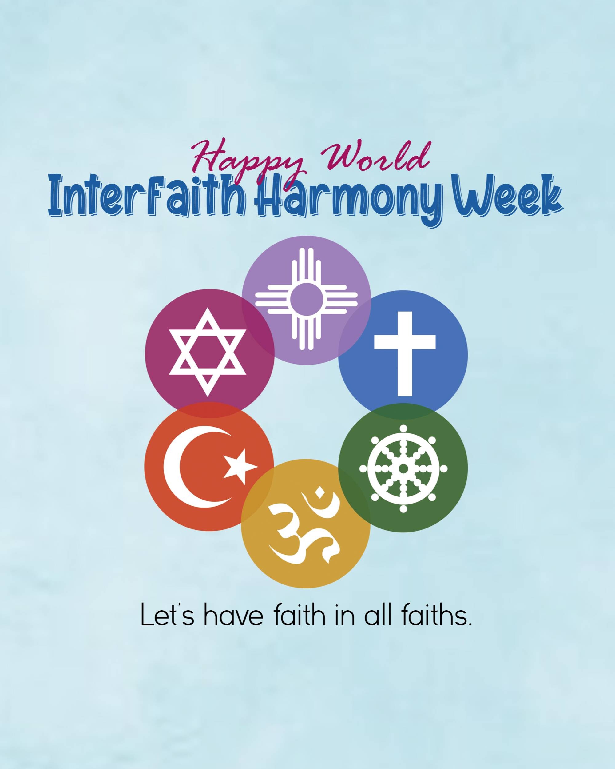 World Interfaith Harmony Week