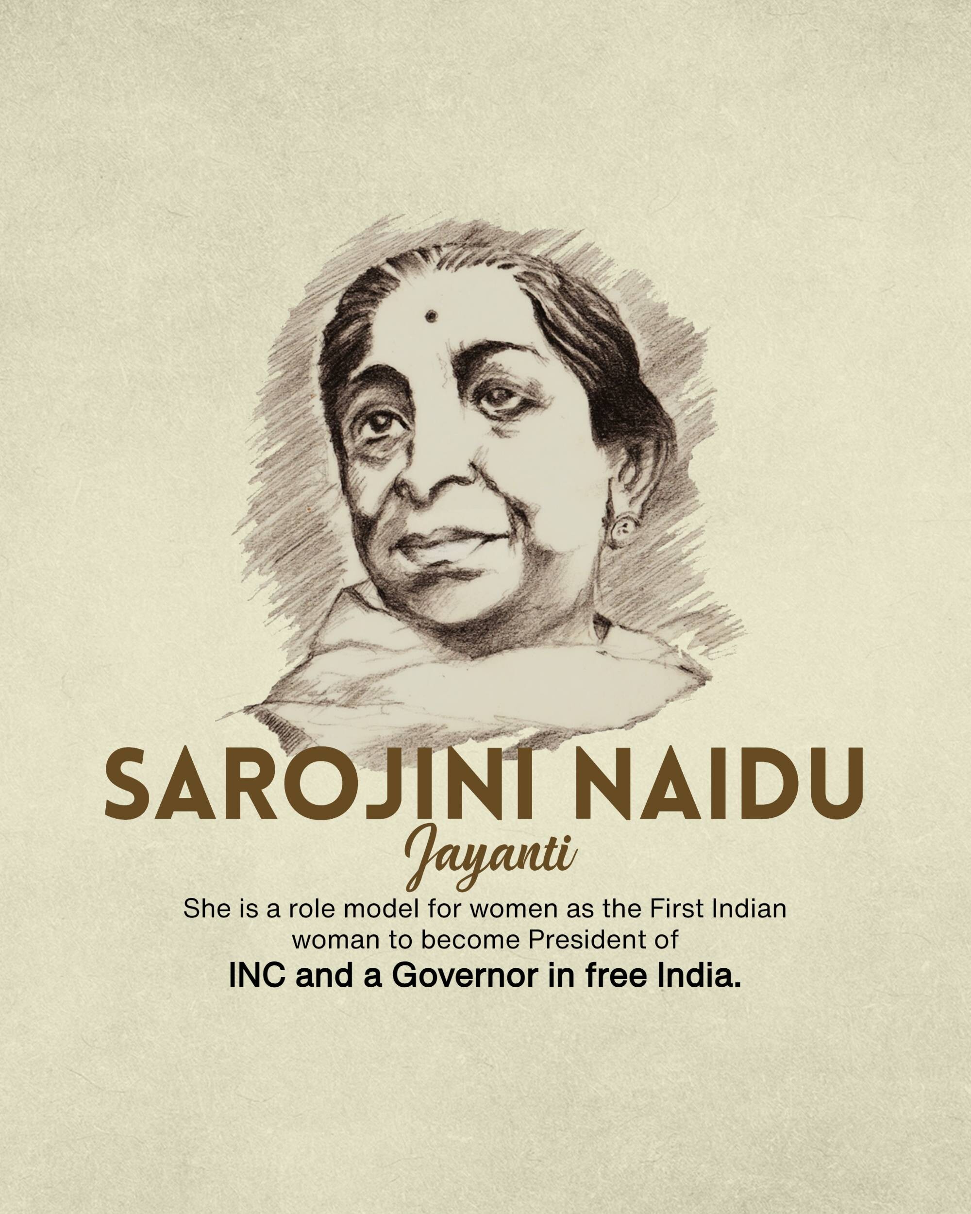 Sarojini Naidu Birth Anniversary