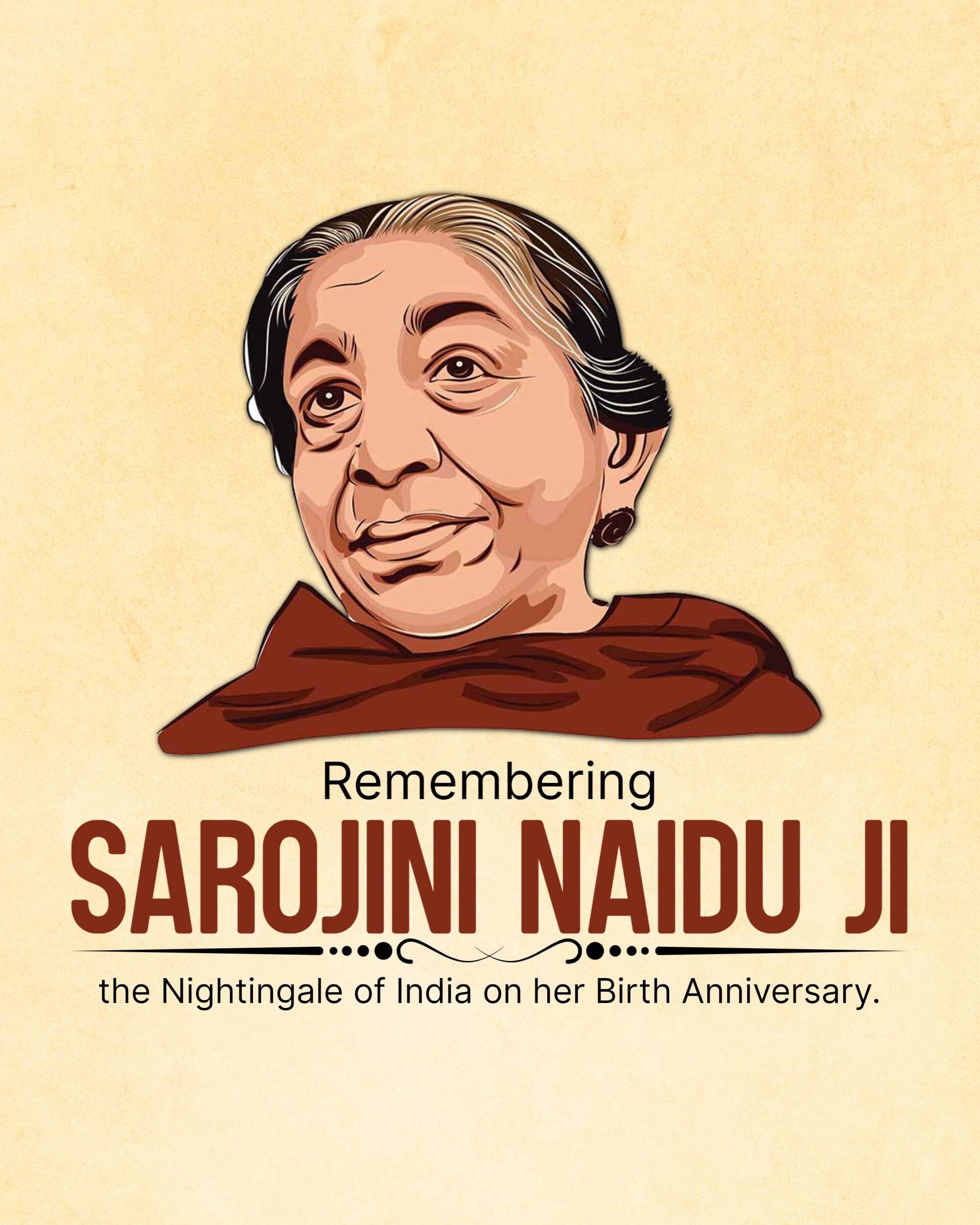 Sarojini Naidu Birth Anniversary