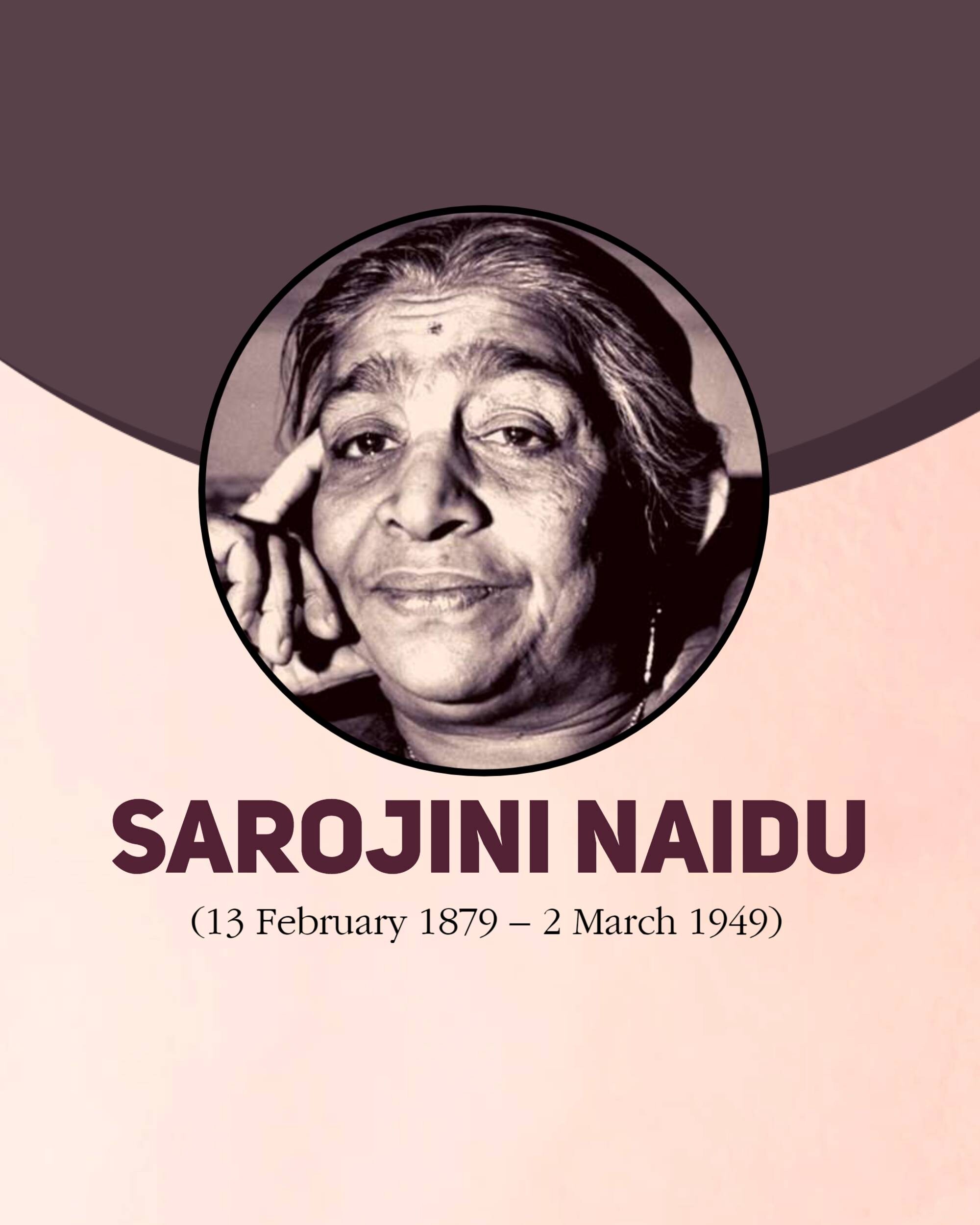 Sarojini Naidu Birth Anniversary