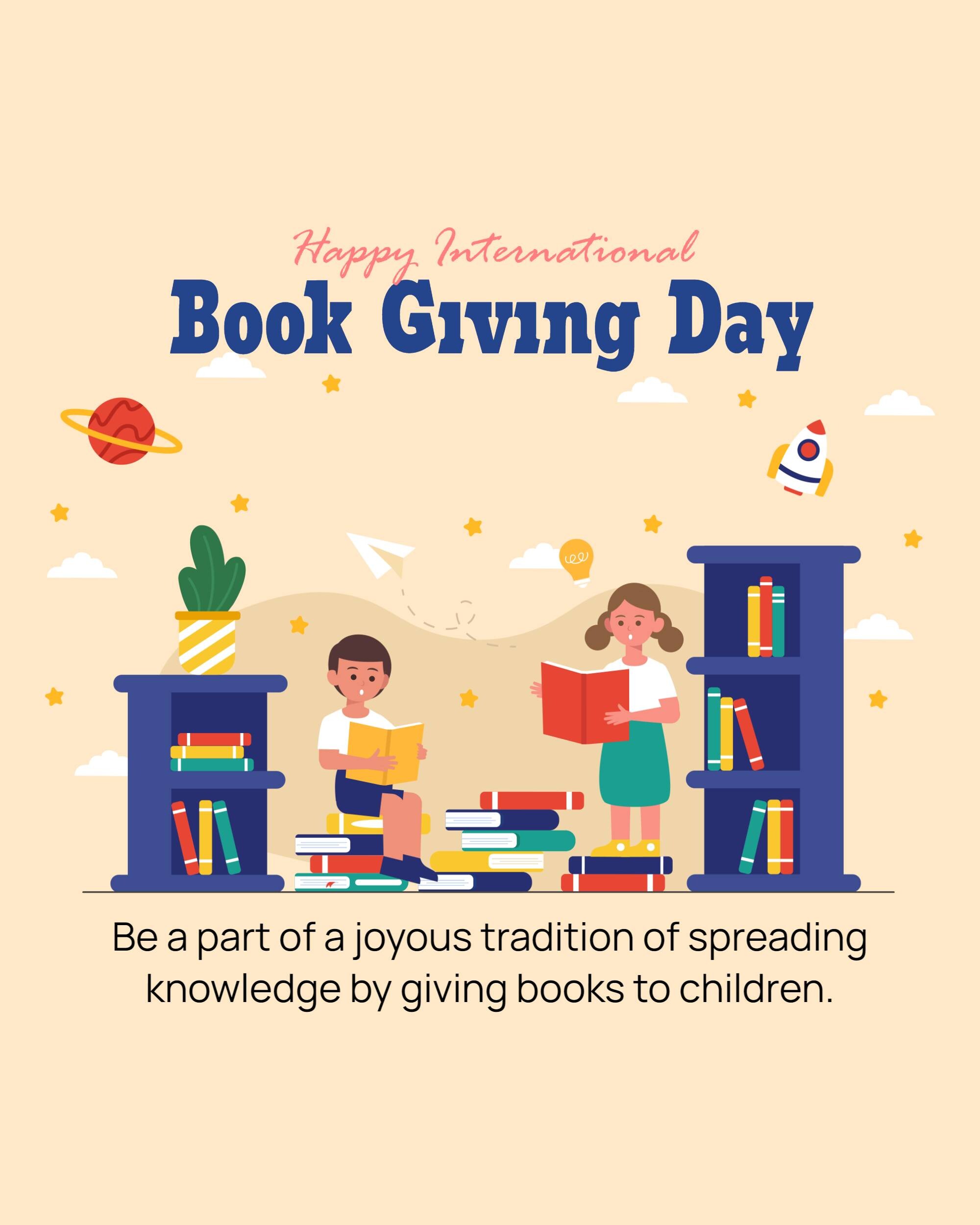 International Book Giving Day