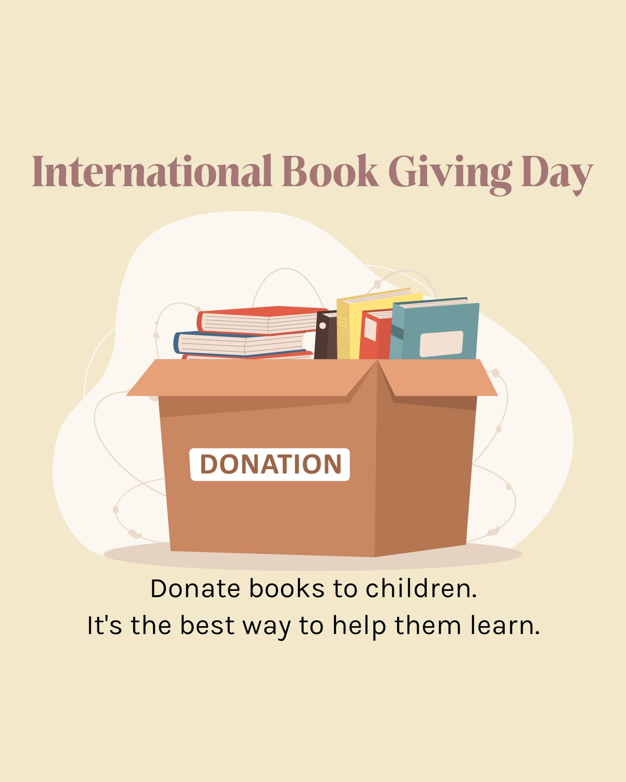 International Book Giving Day