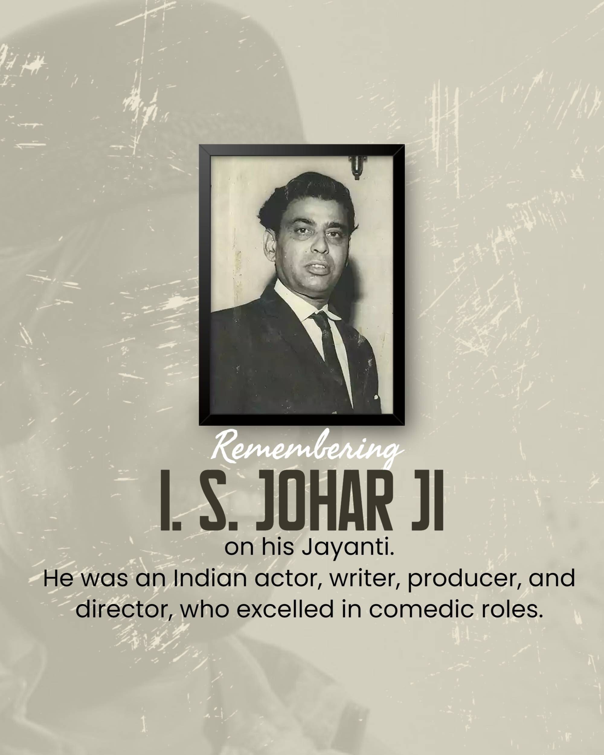 I. S. Johar Jayanti