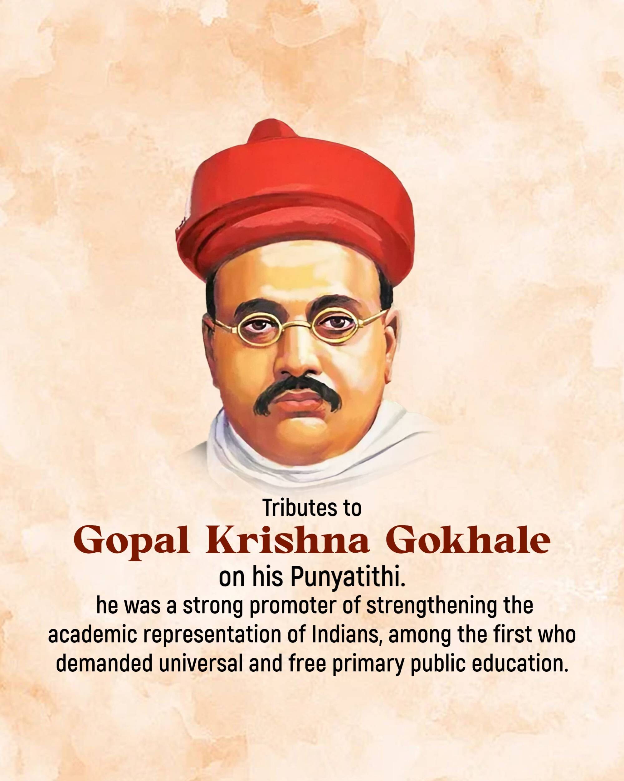 Gopal Krishna Gokhale Punyatithi