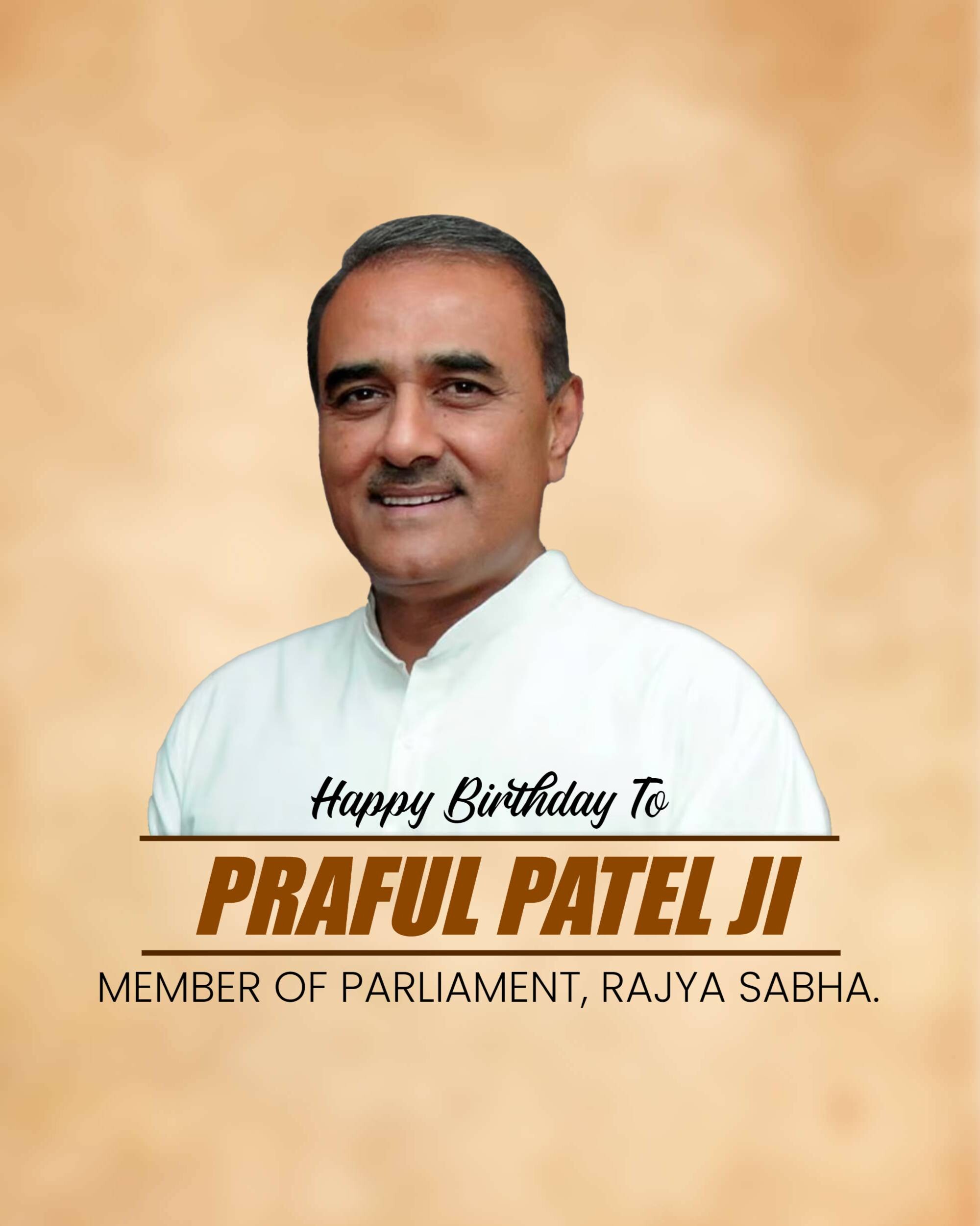Praful Patel Birthday