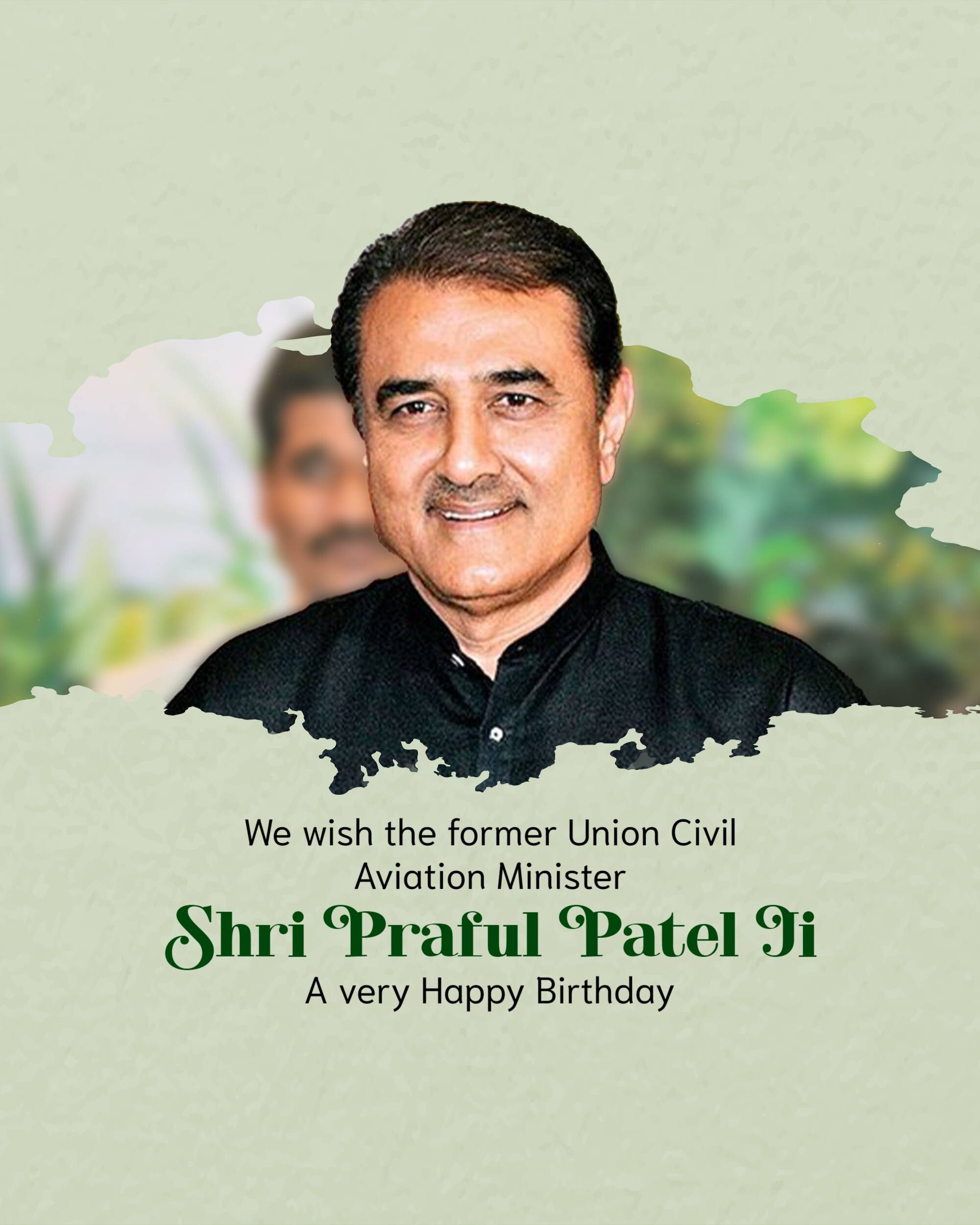 Praful Patel Birthday