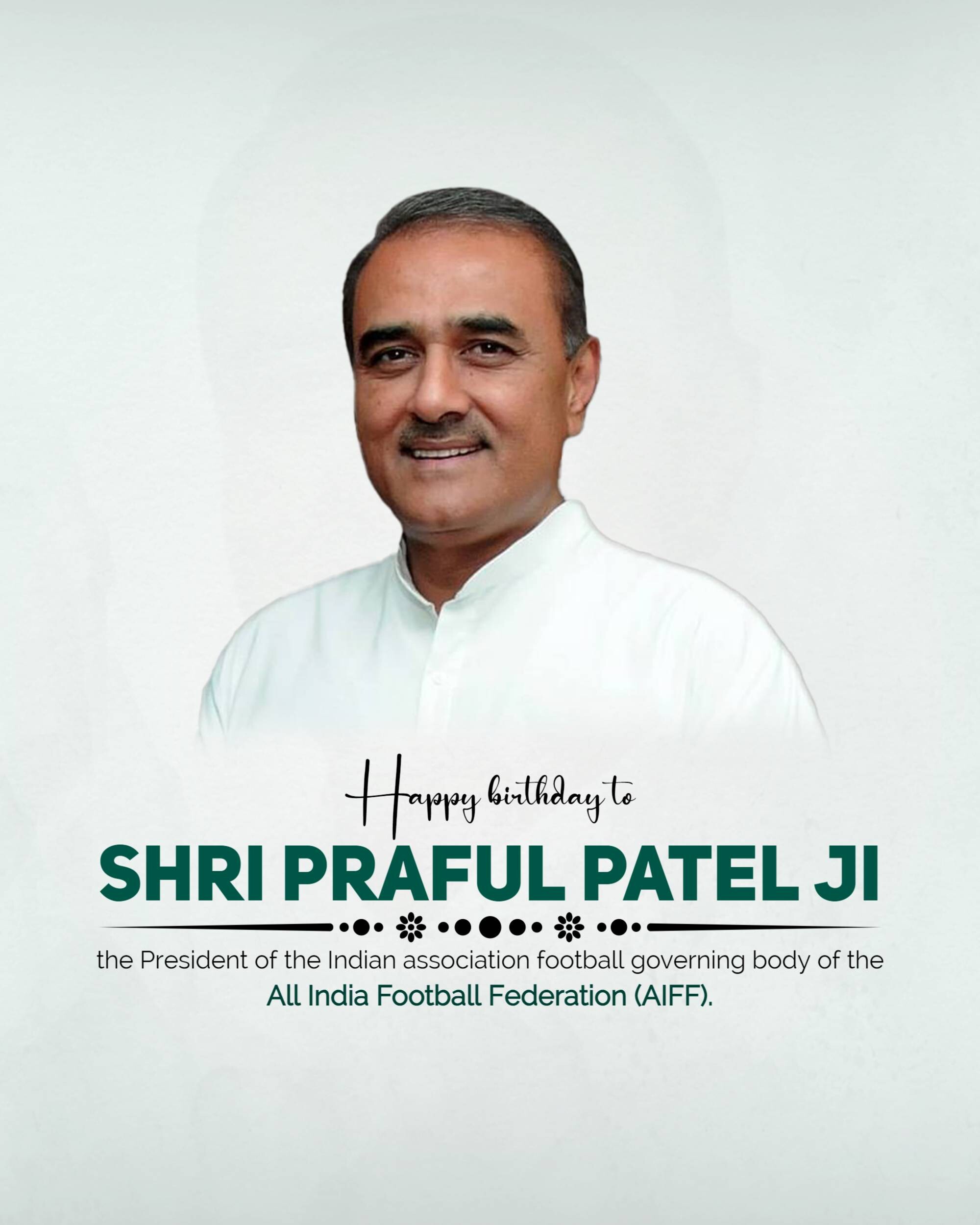 Praful Patel Birthday