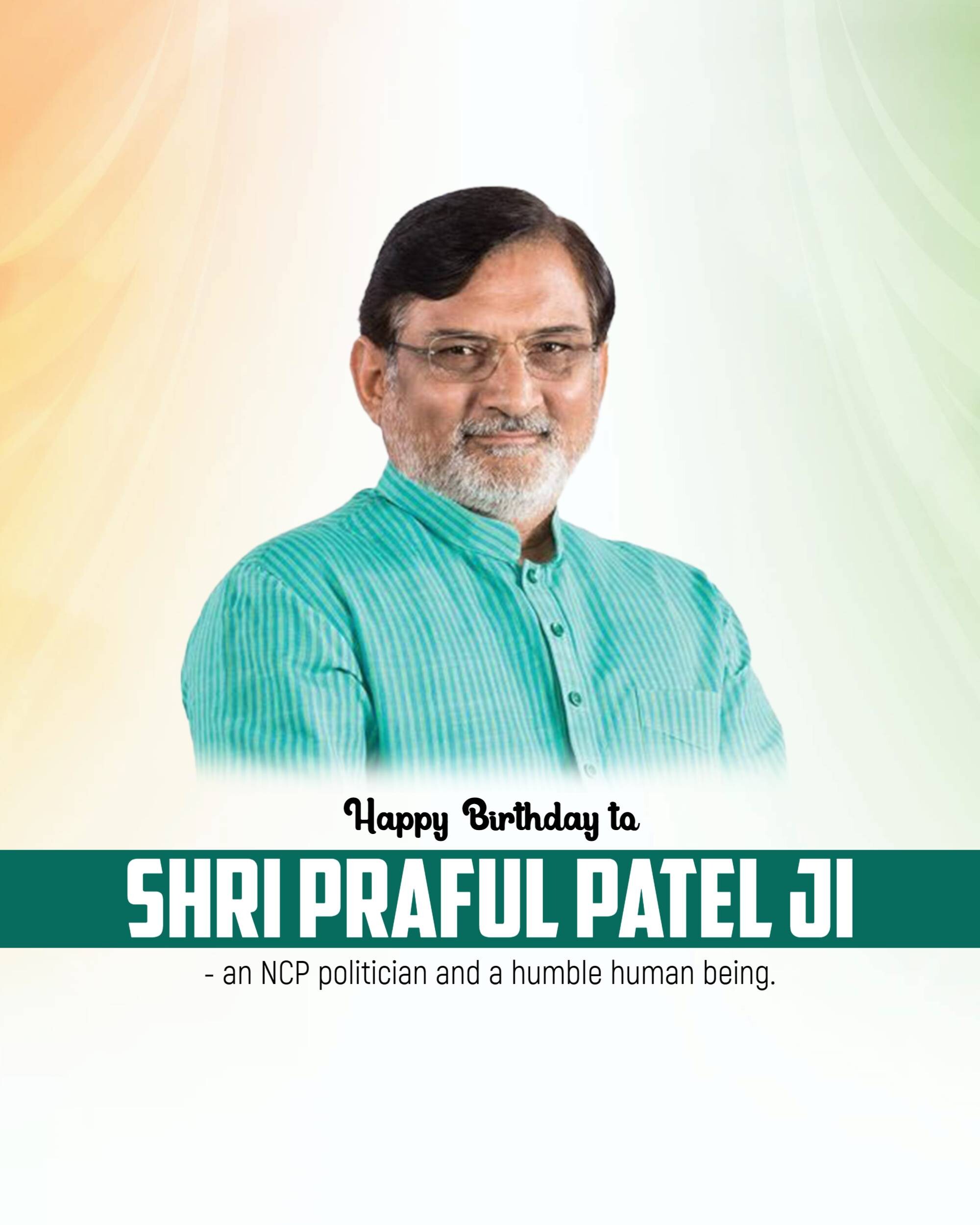 Praful Patel Birthday