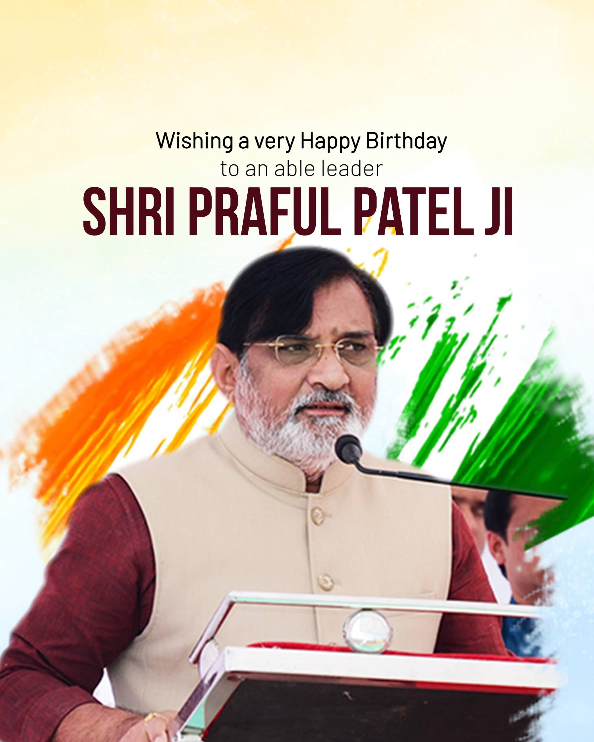 Praful Patel Birthday