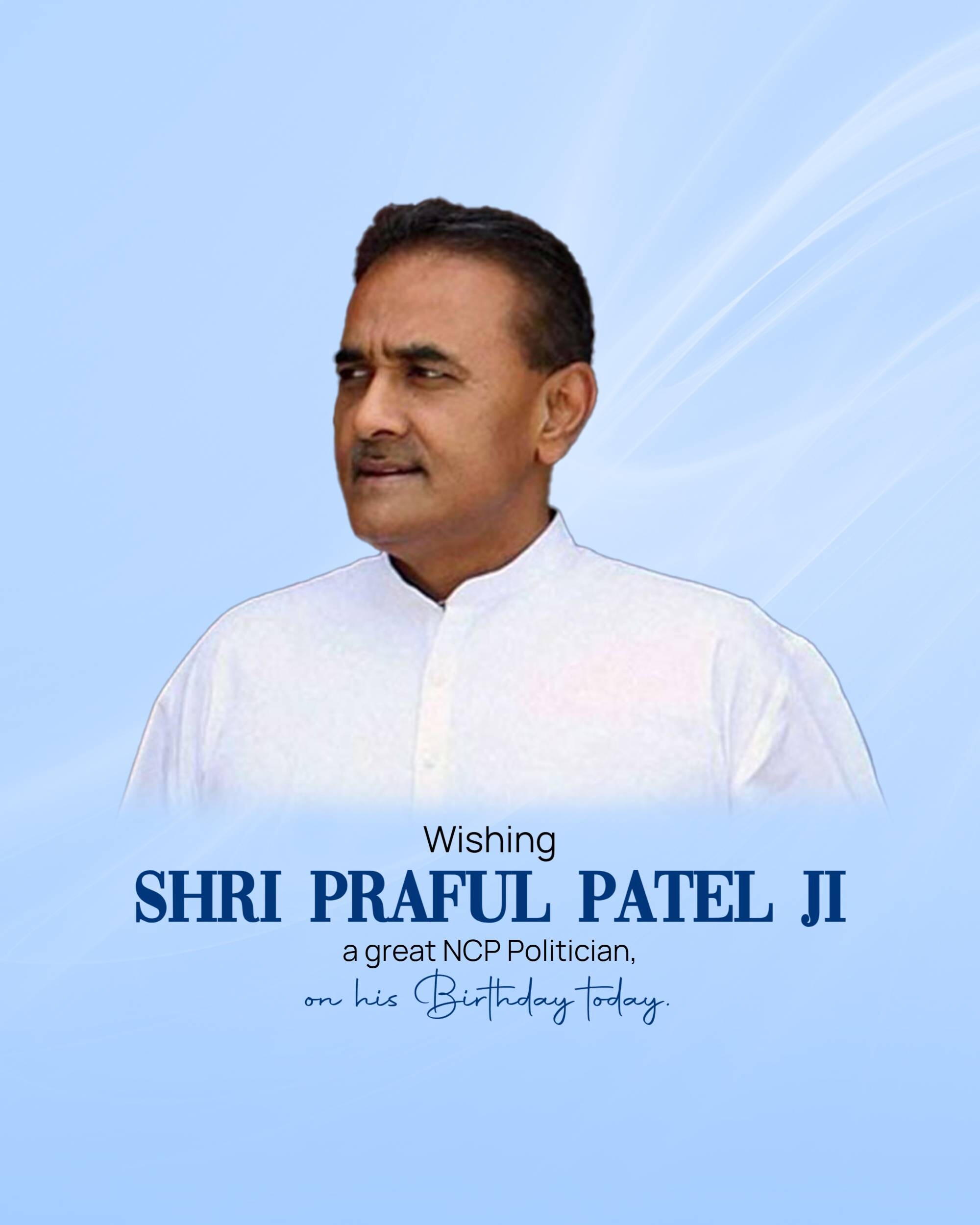 Praful Patel Birthday