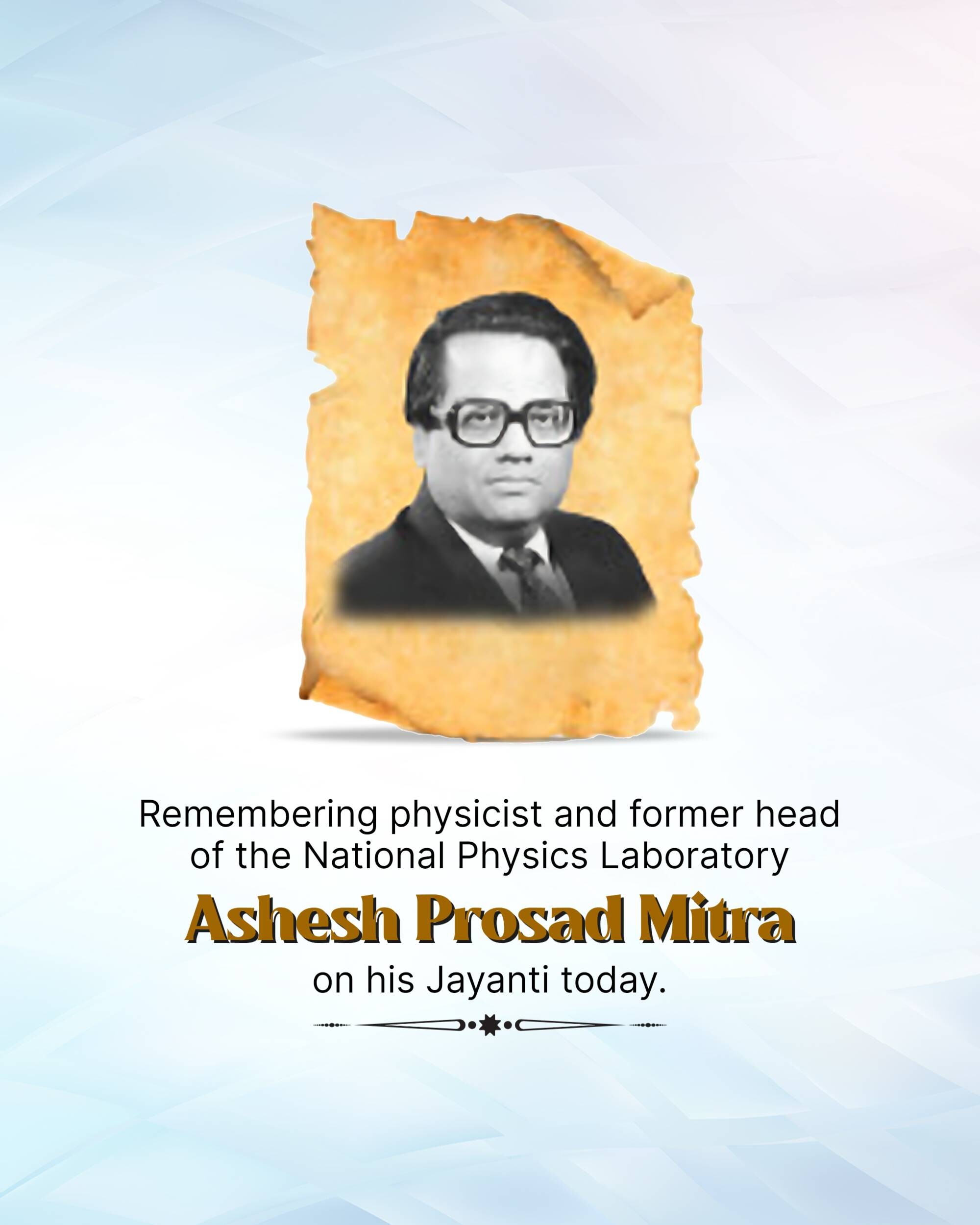 Ashesh Prosad Mitra Jayanti