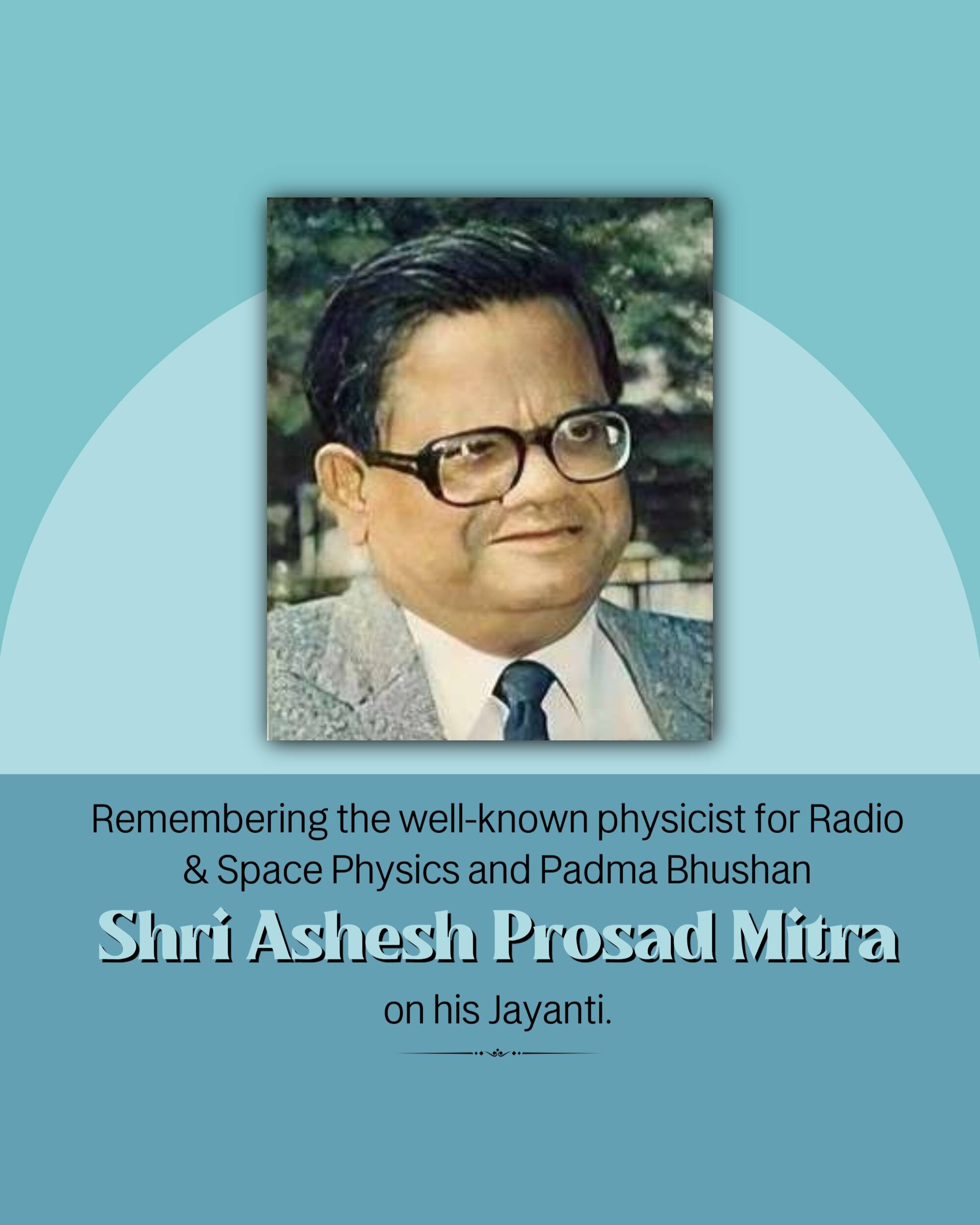 Ashesh Prosad Mitra Jayanti
