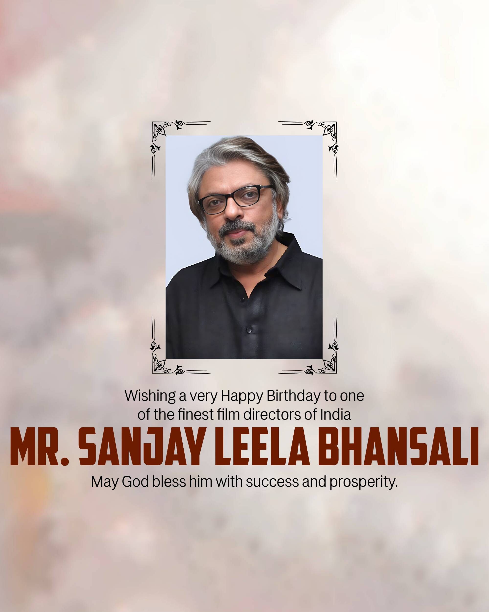 Sanjay Leela Bhansali Birthday
