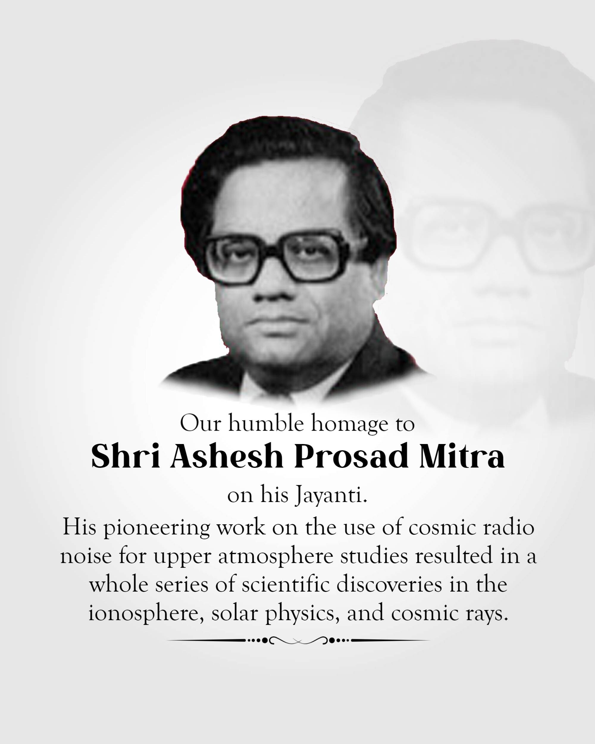Ashesh Prosad Mitra Jayanti